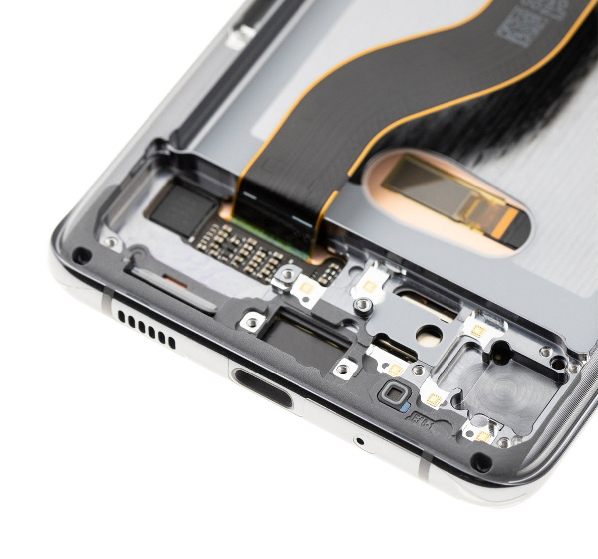 OLED Assembly With Frame Compatible For Samsung Galaxy S20 Plus 5G Replacement (Refurbished) (Cosmic Gray)