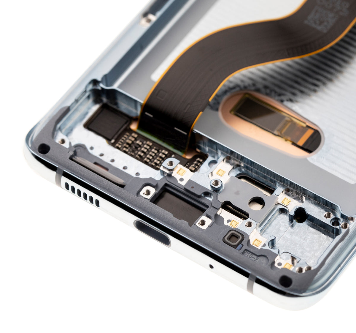 Replacement OLED Assembly With Frame Compatible For Samsung Galaxy S20 Plus 5G (Refurbished) (Cloud Blue)