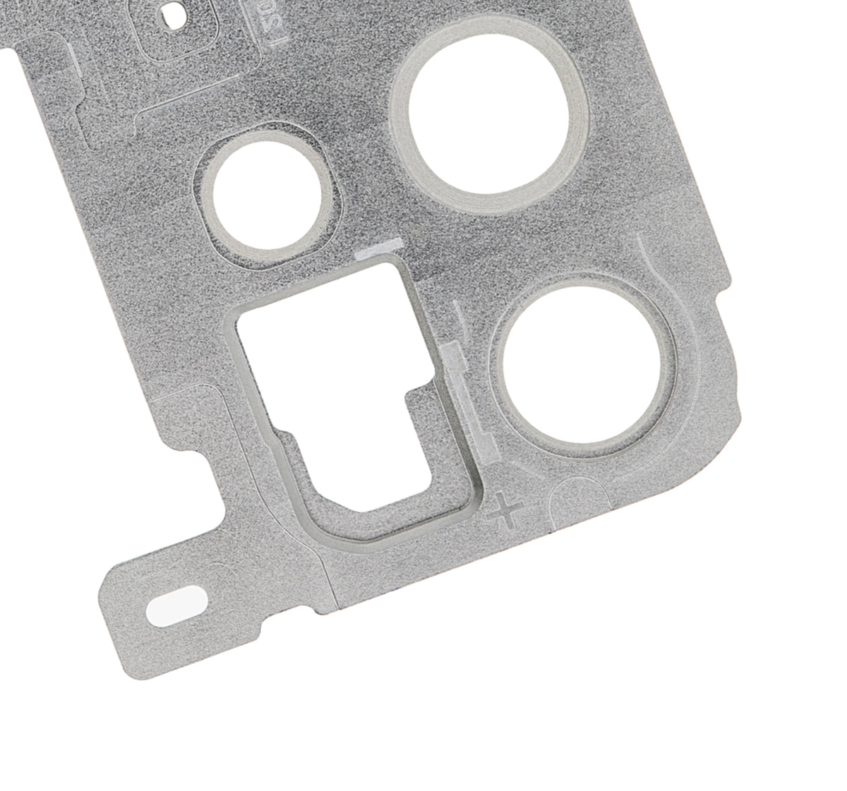 Replacement Back Camera Lens With Cover Bezel Ring Compatible For Samsung Galaxy S20 Plus (Cloud White)