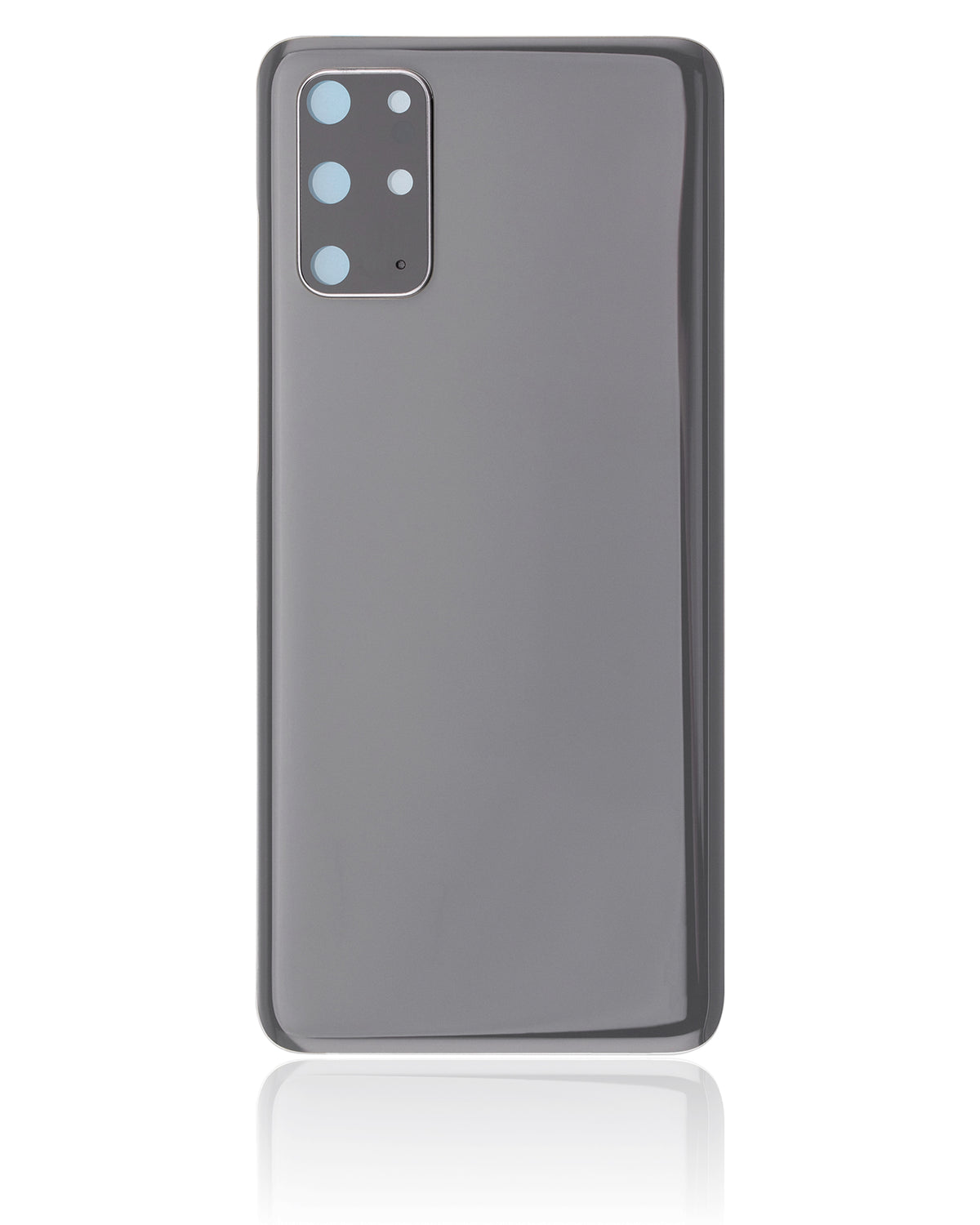 Replacement Back Cover Glass With Camera Lens Compatible For Samsung Galaxy S20 Plus (Service Pack) (Cosmic Gray)