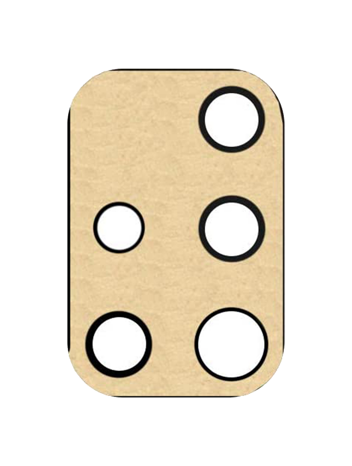 Back Camera Lens Replacement (Glass Only) With Adhesive Compatible For Samsung Galaxy A71 4G (A716 / 2020) / A71 5G (A716 / 2020)