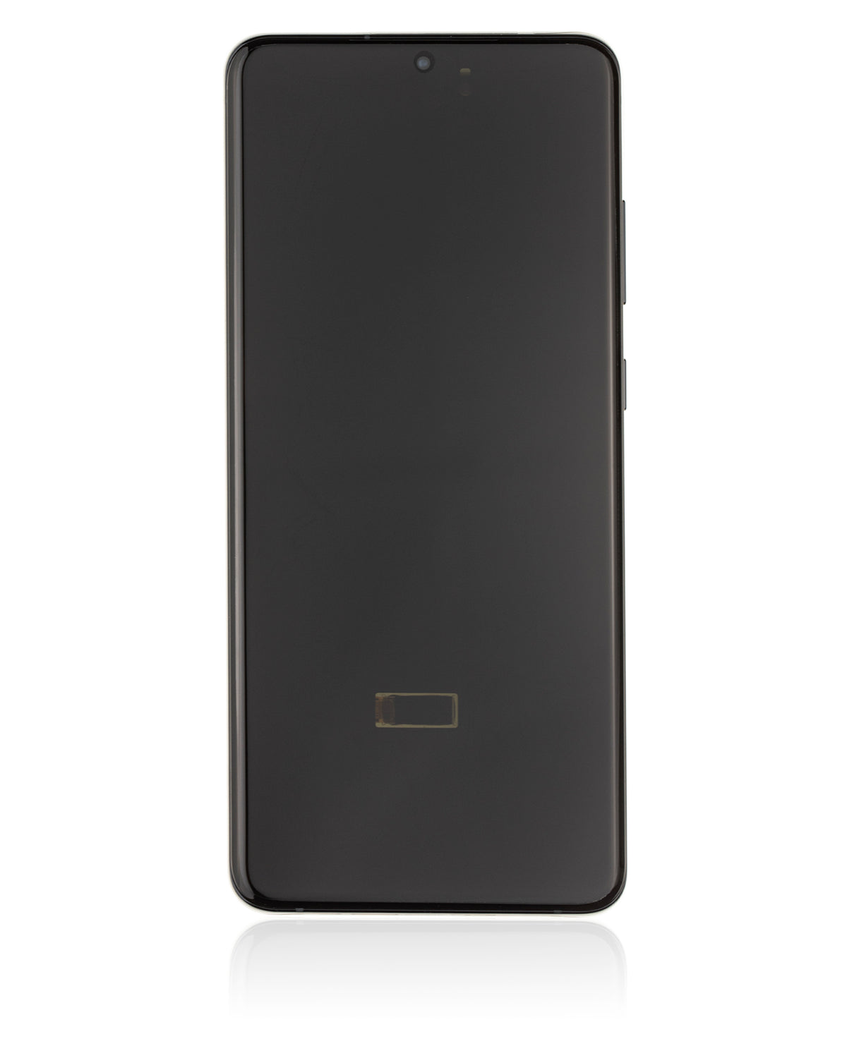 OLED Assembly With Frame Compatible For Samsung Galaxy S20 Ultra 5G Replacement by Macfactory.Store (Refurbished) (Cosmic Black)