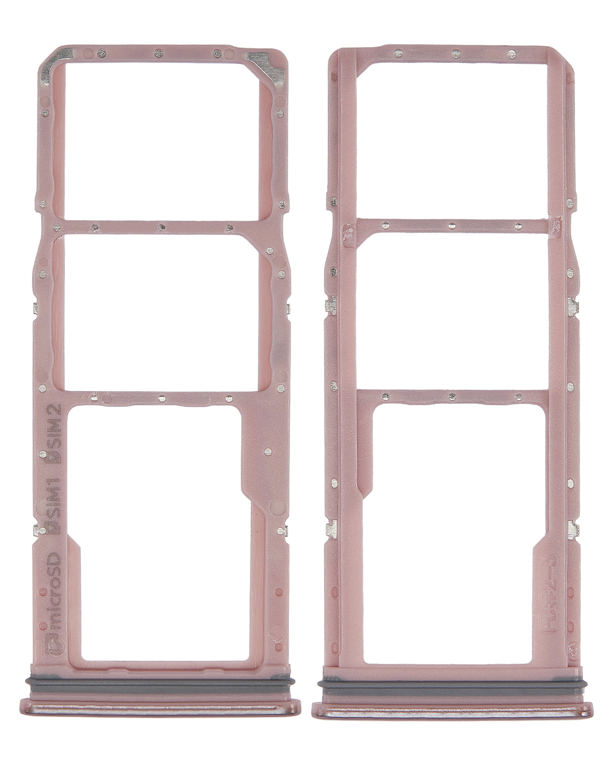 Replacement Dual Sim Card Tray Compatible For Samsung Galaxy A9 (A920 / 2018) (Bubblegum Pink)