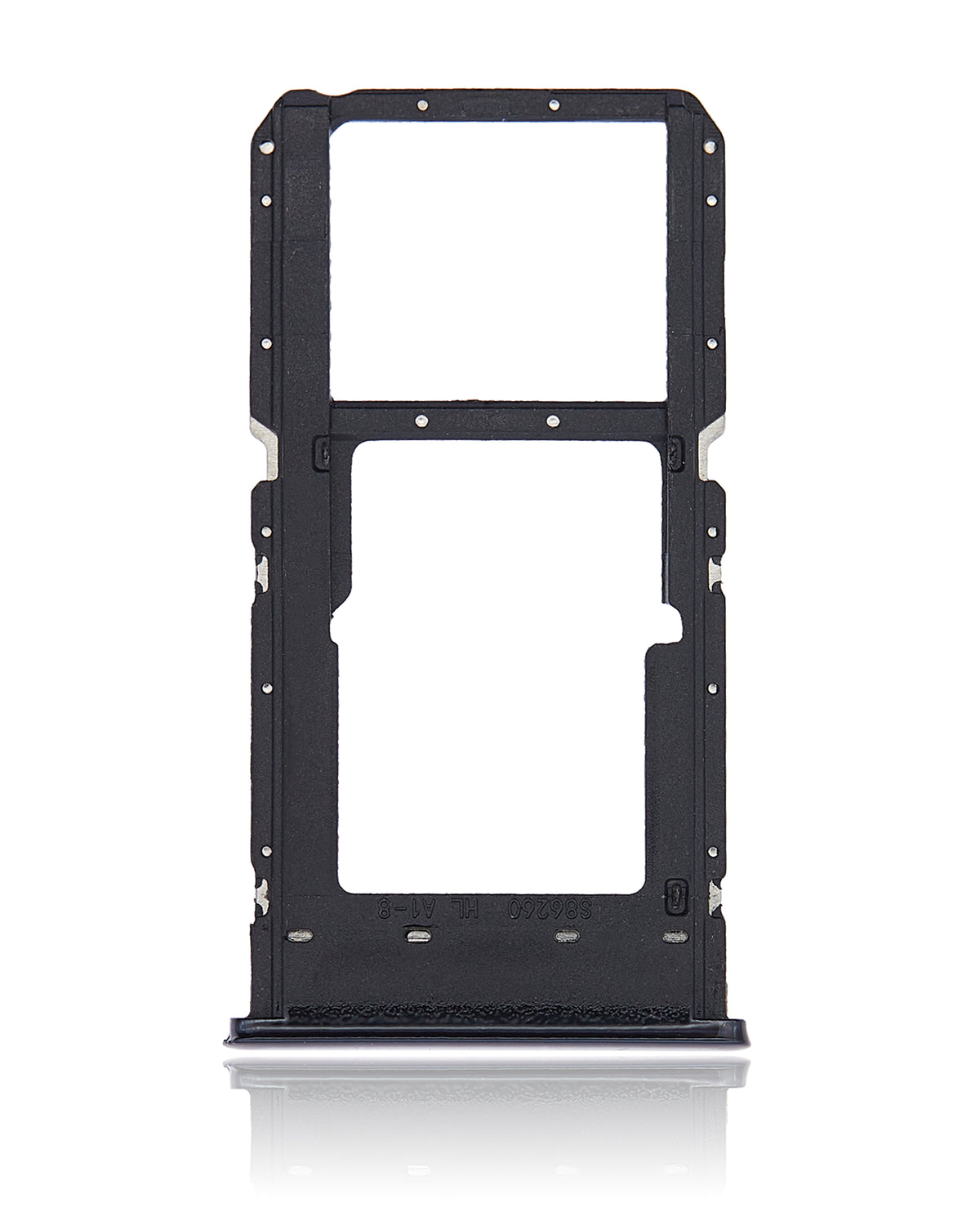 Replacement Dual Sim Card Tray Compatible For OnePlus Nord N10 5G (Midnight Ice)