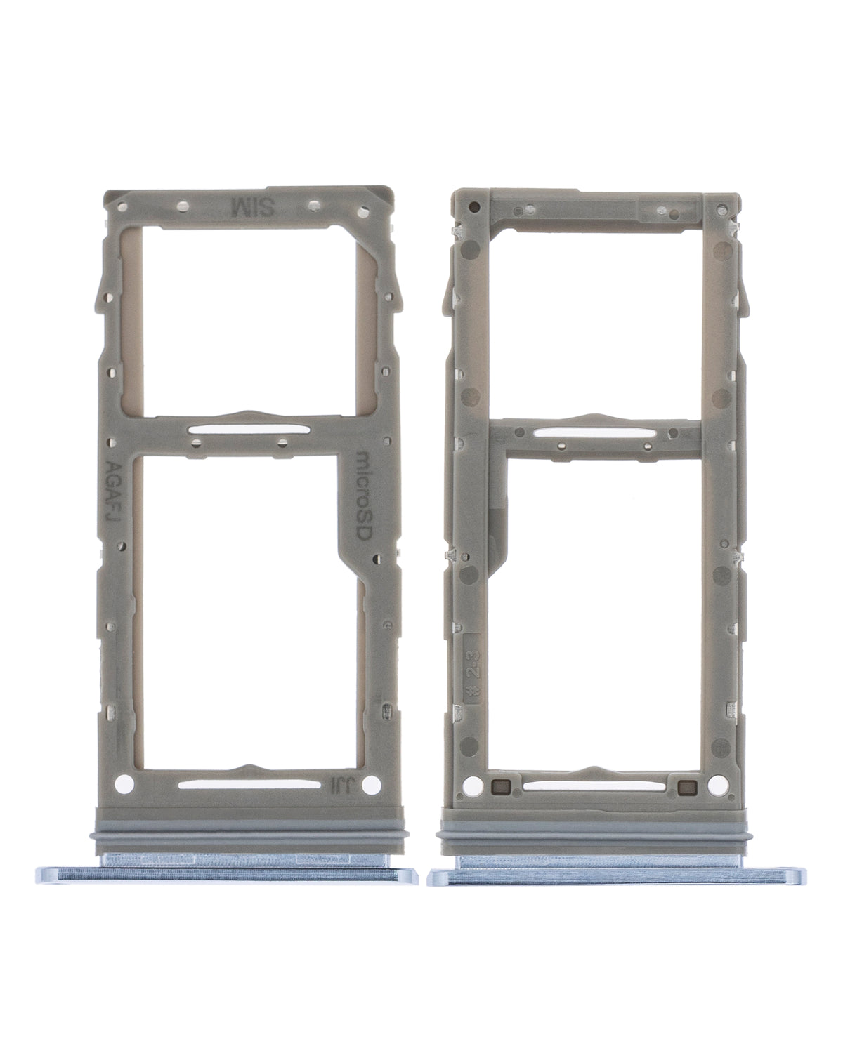 Single Sim Card Tray Replacement Compatible For Samsung Galaxy A71 5G (A716 / 2020) (Prism Cube Blue)