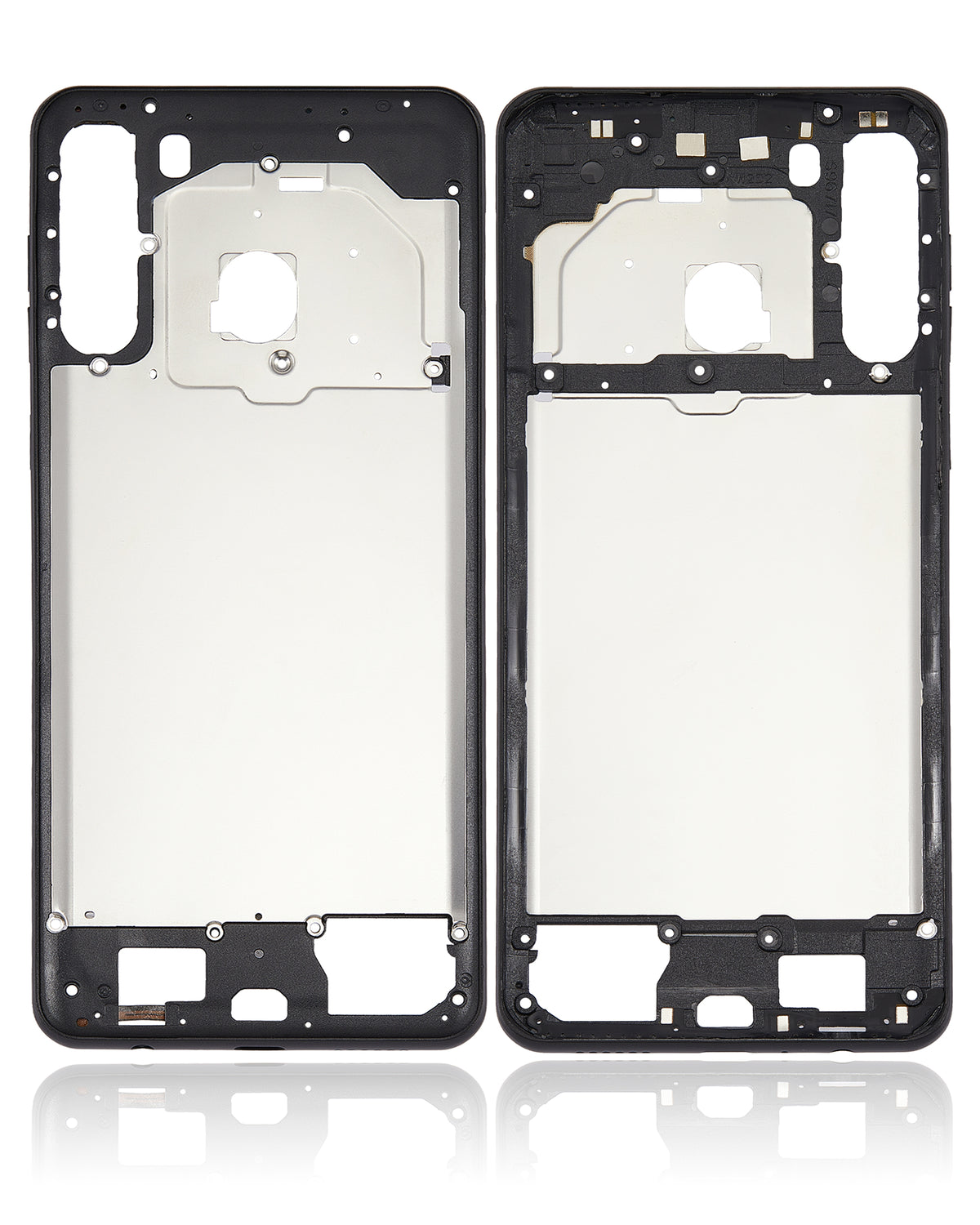 Mid-Frame Housing Compatible For Samsung Galaxy A21 (A215 / 2020) (Black)