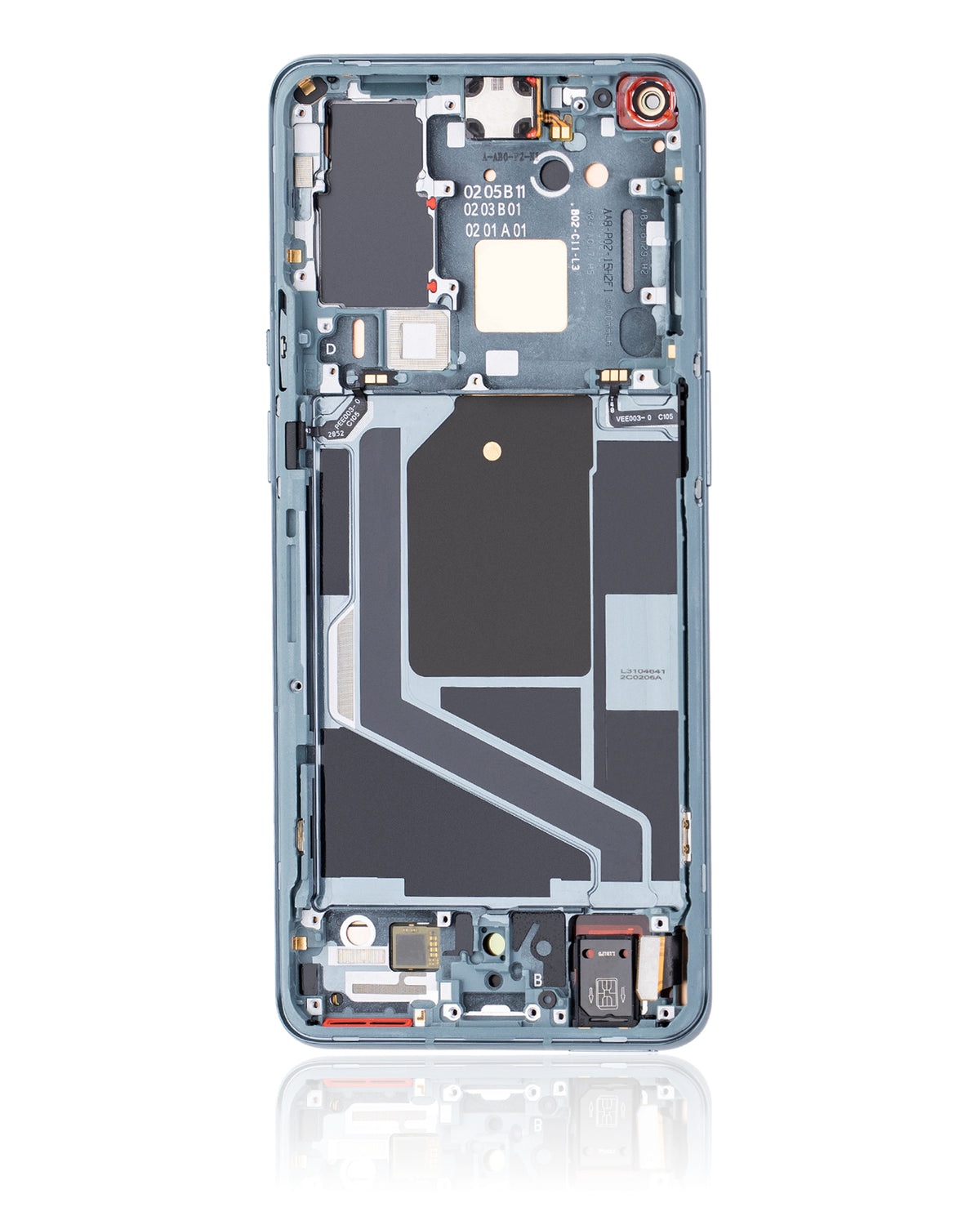 Replacement OLED Assembly With Frame Compatible For OnePlus 9 Pro (Non-Verizon 5G UW Frame) (Refurbished) (Forest Green)