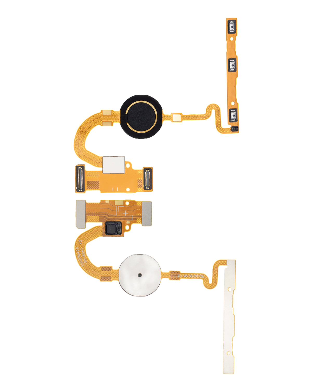 Replacement Fingerprint Reader With Flex Cable Compatible For Google Pixel 5 (Just Black)