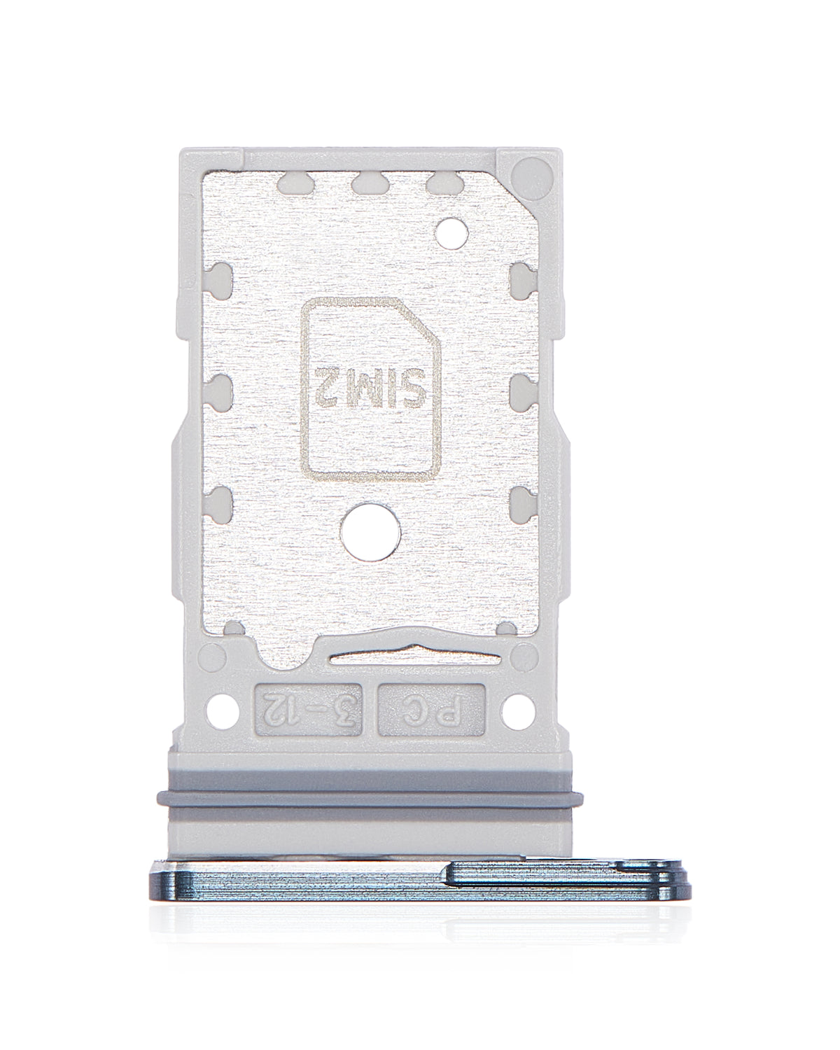 Dual Sim Card Tray Compatible For Samsung Galaxy S22 Ultra Replacement(Green)