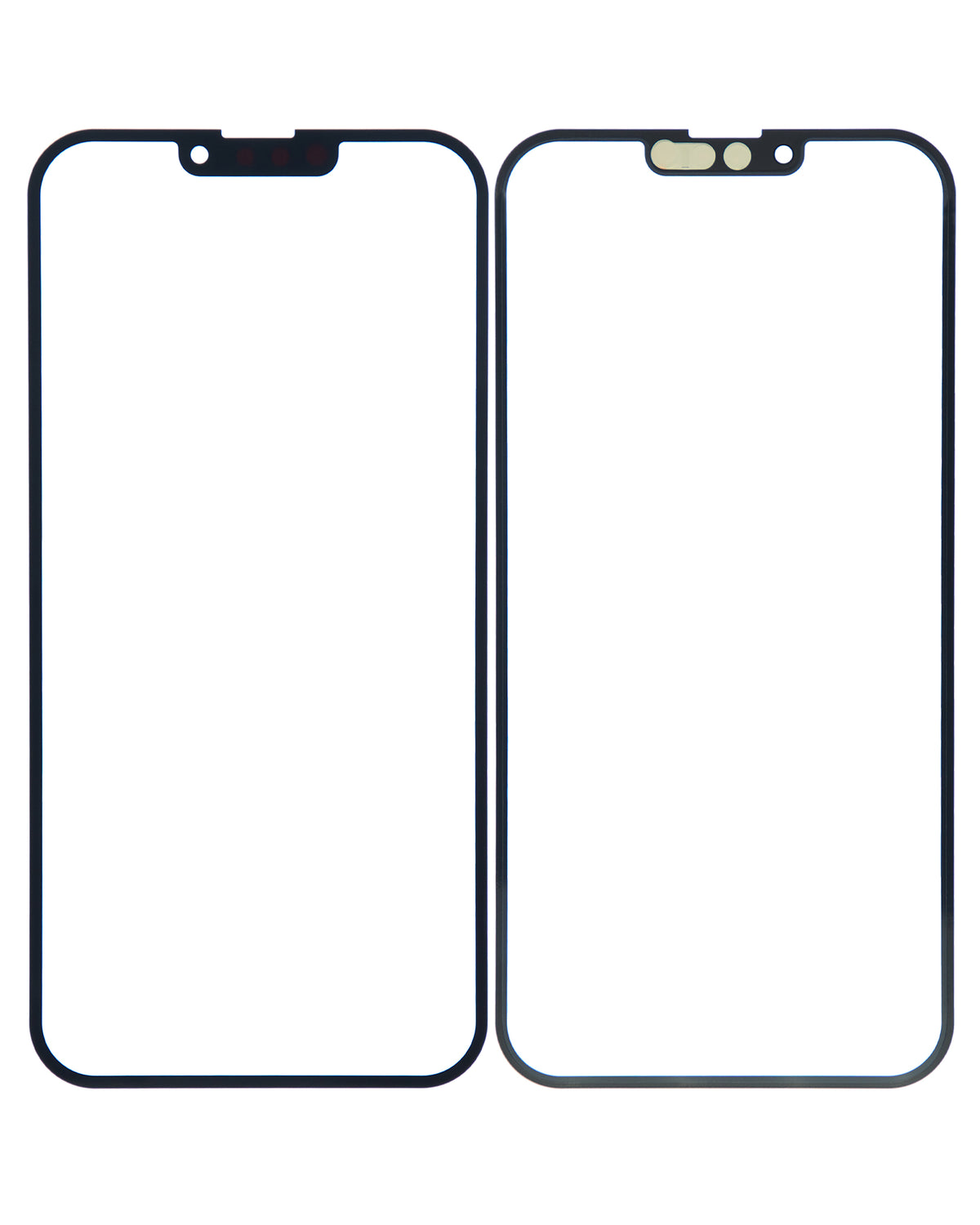 3 in 1 (Glass With OCA Pre-Installed + Frame) Compatible For iPhone 13 Pro Max (OCA Master)