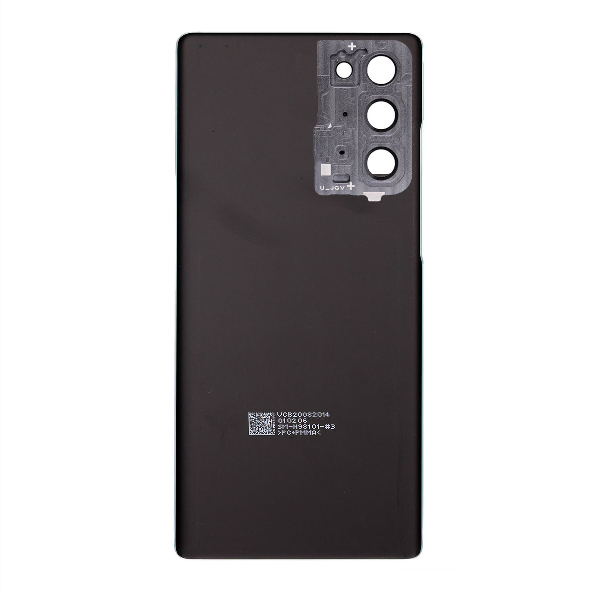 Back Cover Glass With Camera Lens Compatible For Samsung Galaxy Note 20 5G Replacement(No Logo) (Vemake) (Mystic Gray)