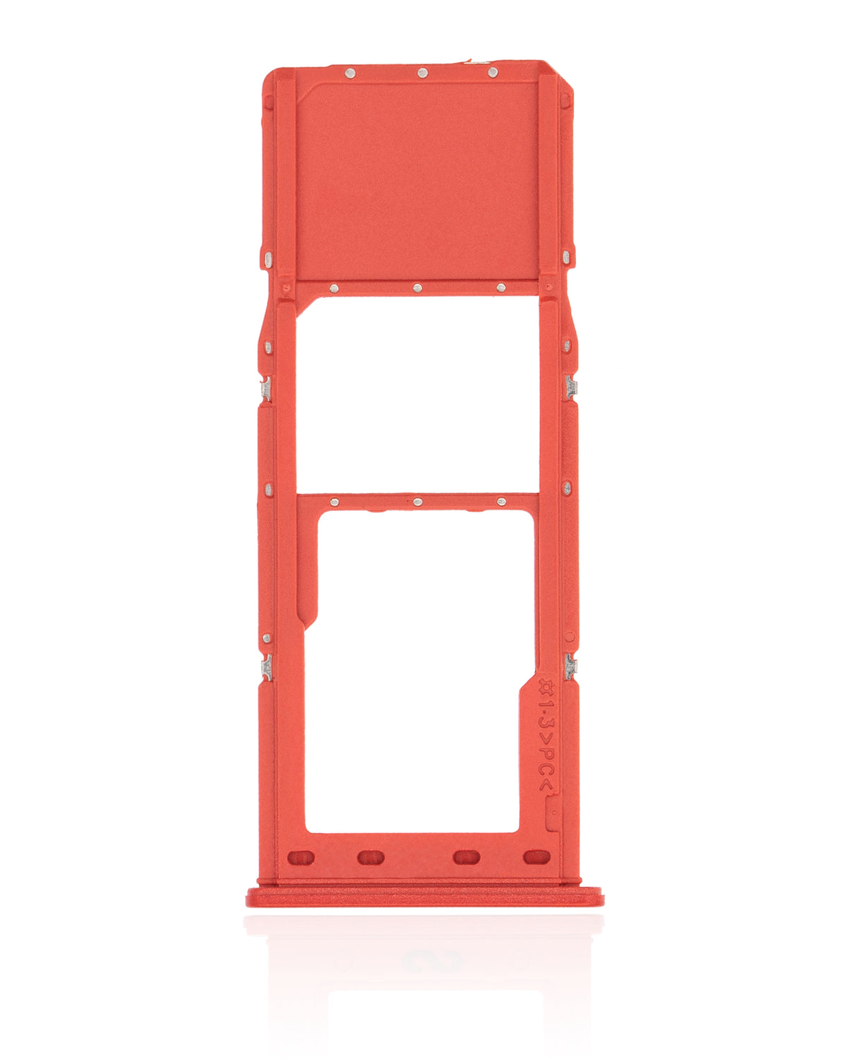 Single Sim Card Tray Compatible For Samsung Galaxy A02 (A022 / 2020) (Red)