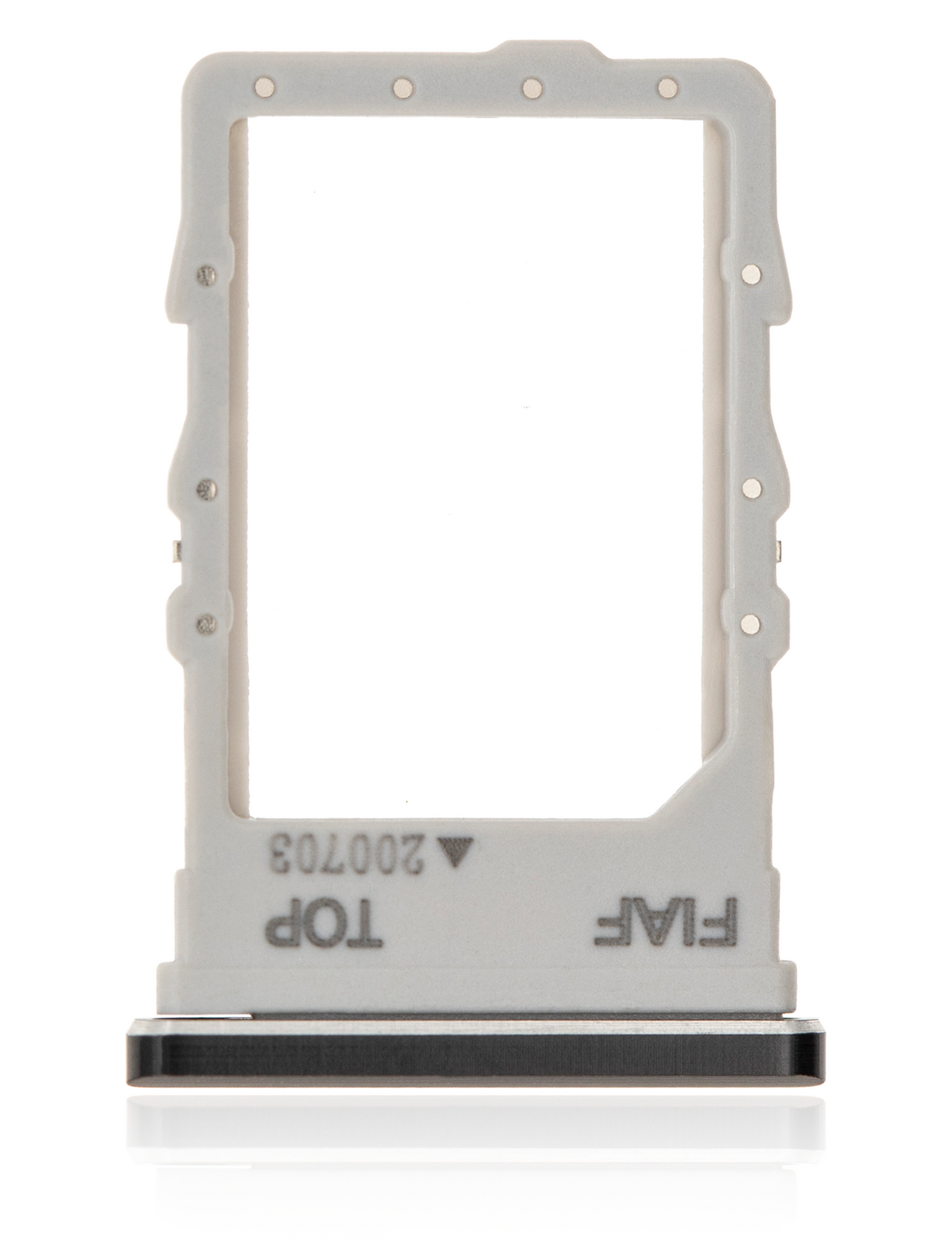 Sim Card Tray Replacement Compatible For Samsung Galaxy Z Fold 2 5G (Mystic Black)