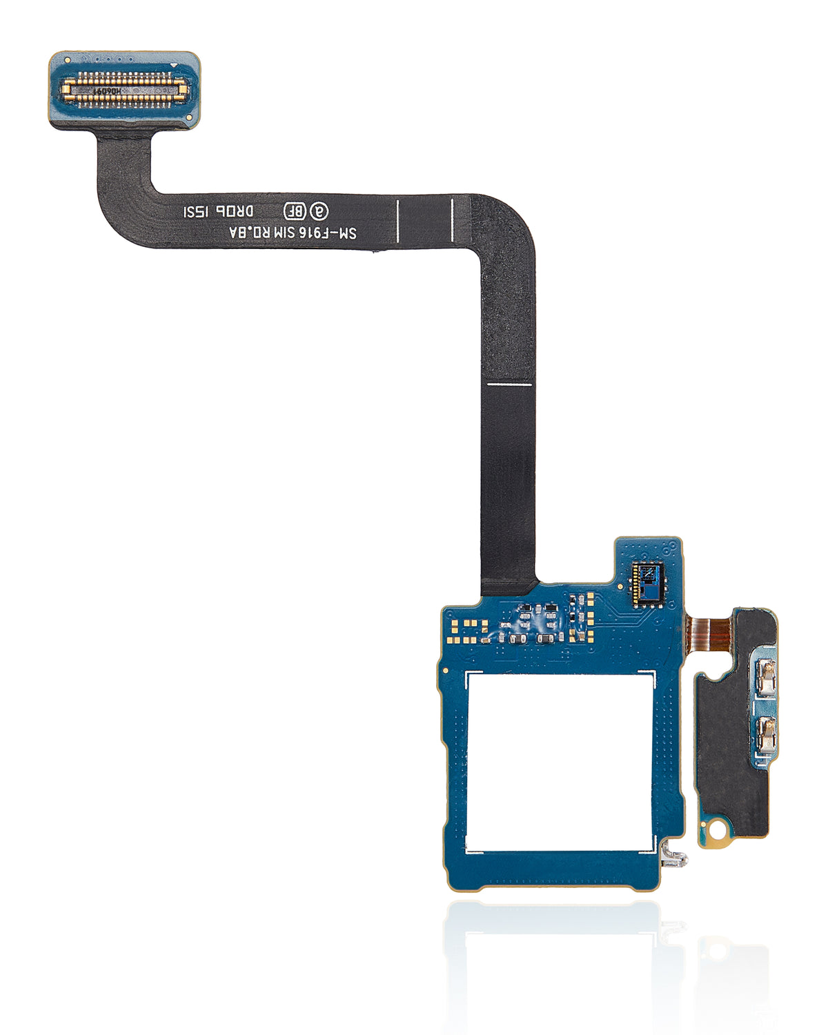 Sim Card Reader With Flex Cable Compatible For Samsung Galaxy Z Fold 2 5G Replacement (F916)