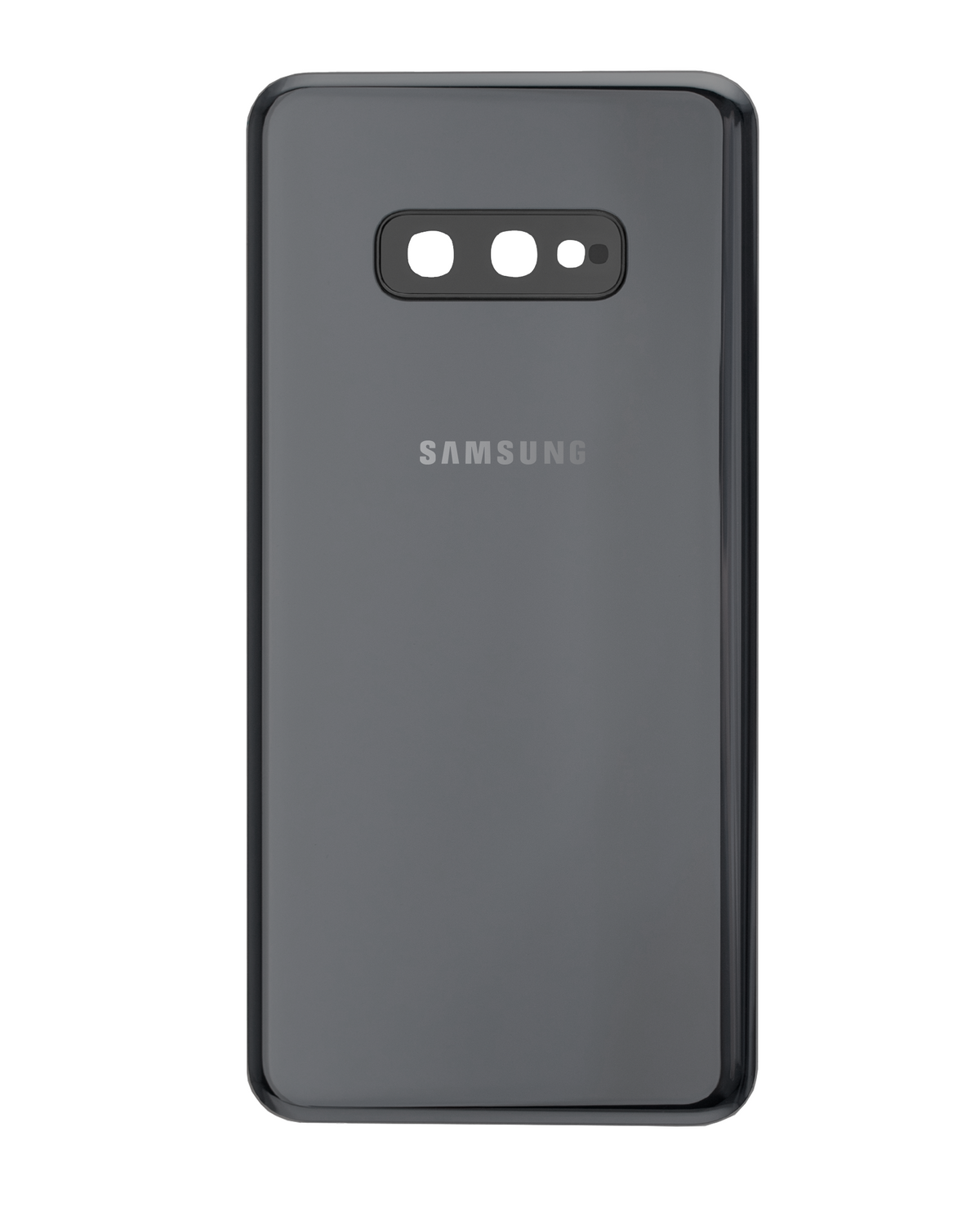 Replacement Back cover Glass With Camera Lens Compatible For Samsung Galaxy S10E (Service Pack) (Prism Black)