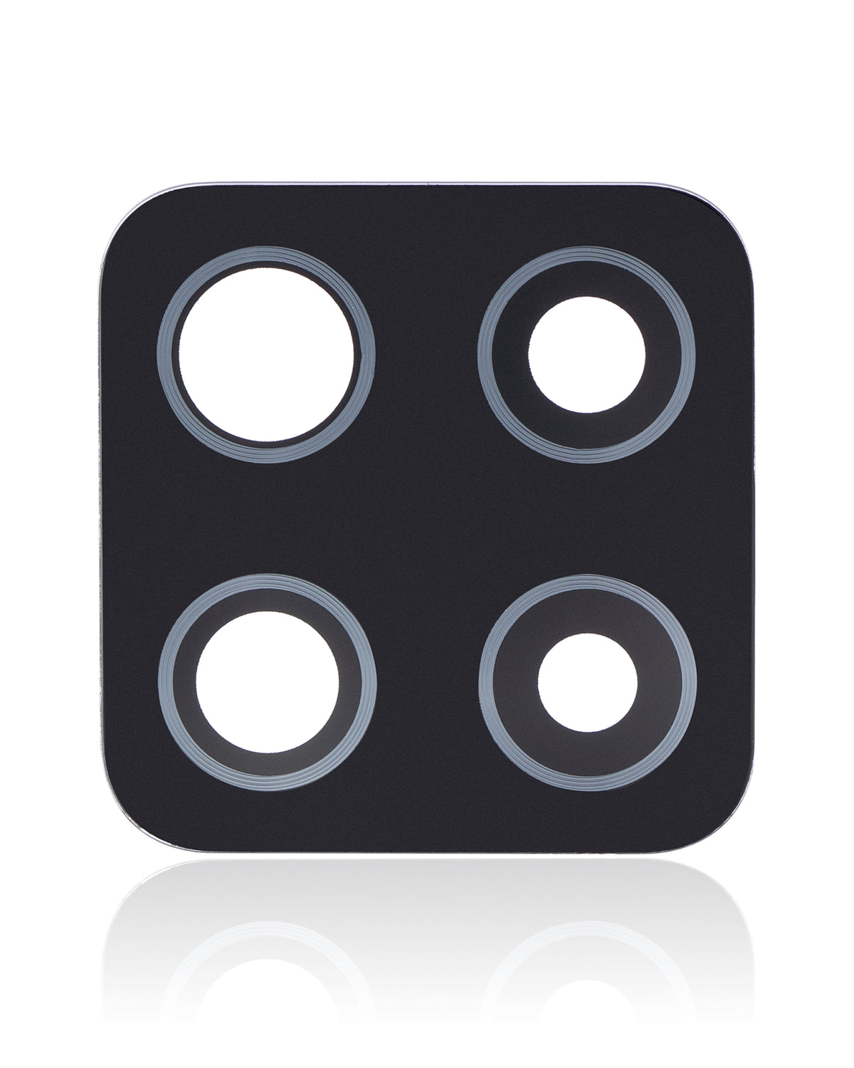 Back Camera Lens (Glass Only) With Adhesive Compatible For Samsung Galaxy A42 5G (A426 / 2020) (Prism Dot Black) (10 Pack)