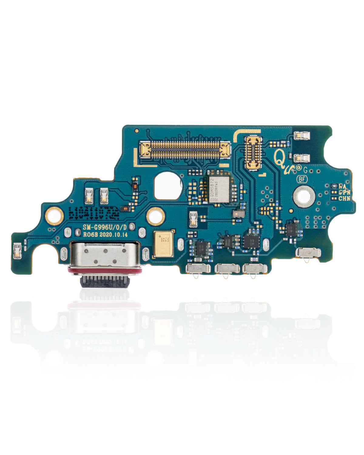 Charging Port Board With Sim Card Reader Compatible For Samsung Galaxy S21 Plus Replacement (G996U) (US Version)