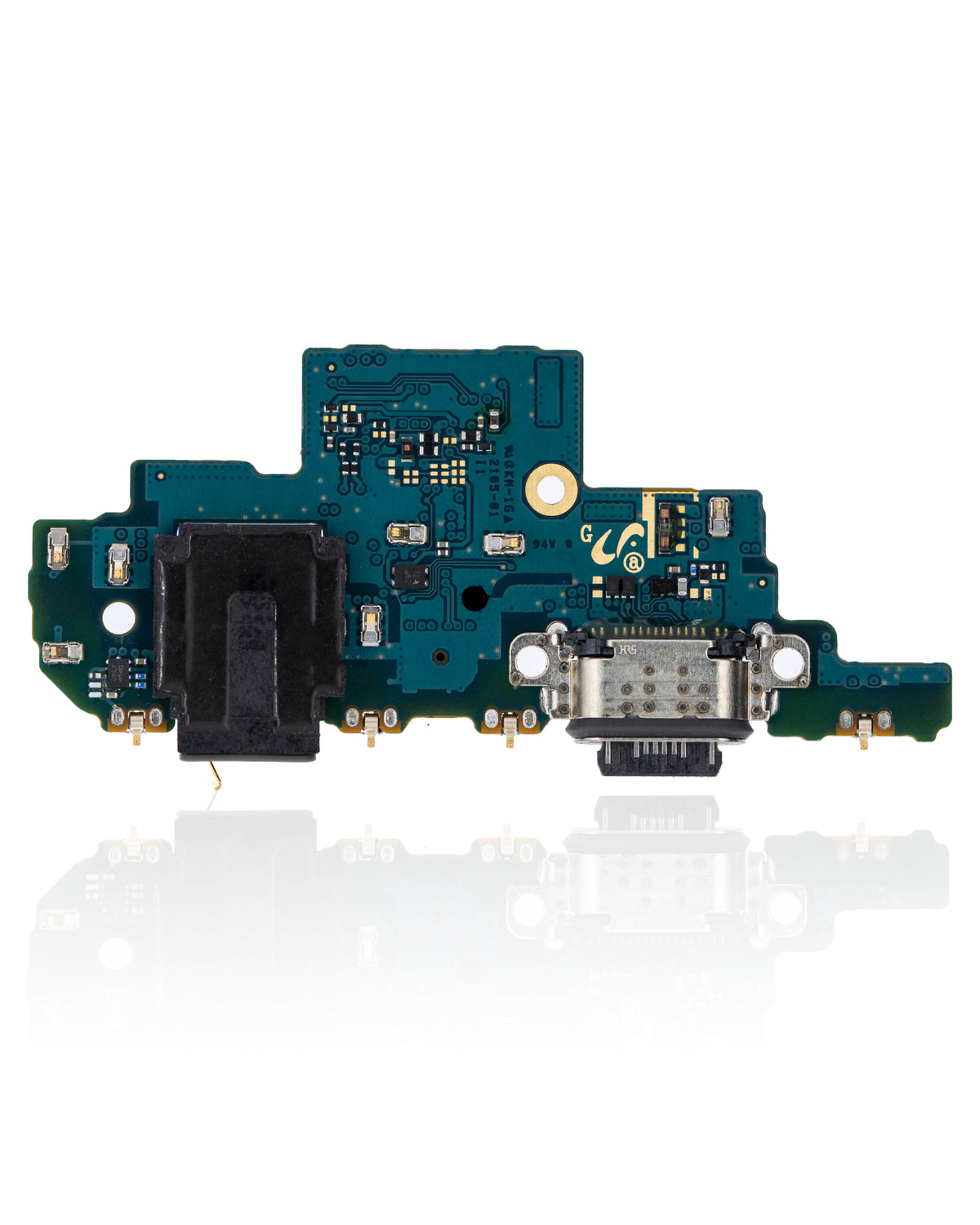 Replacement Charging Port With Headphone Jack Compatible For Samsung Galaxy A52 4G (A525 / 2021) A52 5G (A526 / 2021) (US Version) (Premium)