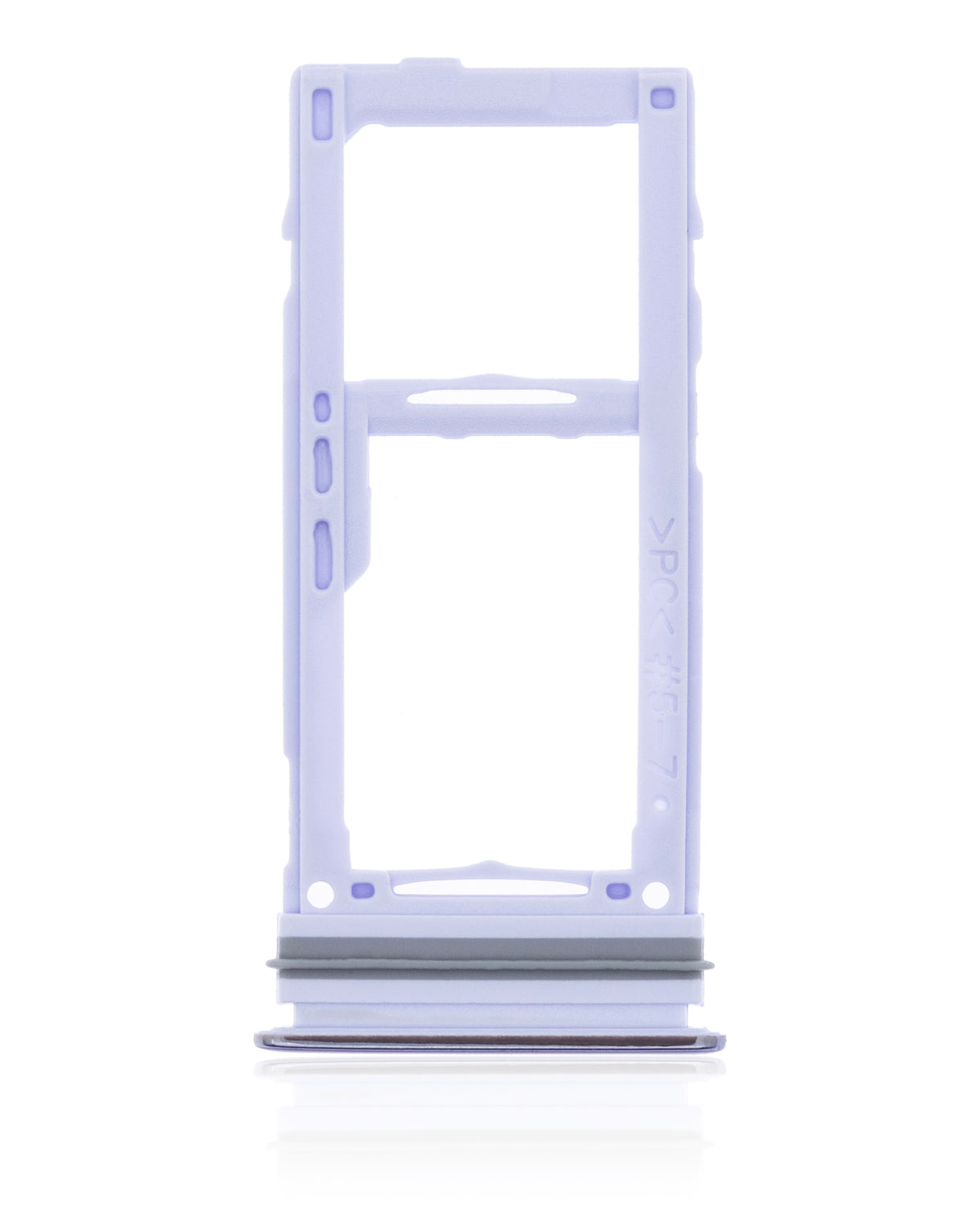 Dual Sim Card Tray Replacement Compatible For Samsung Galaxy A72 (A725 / 2021) (Awesome Violet)