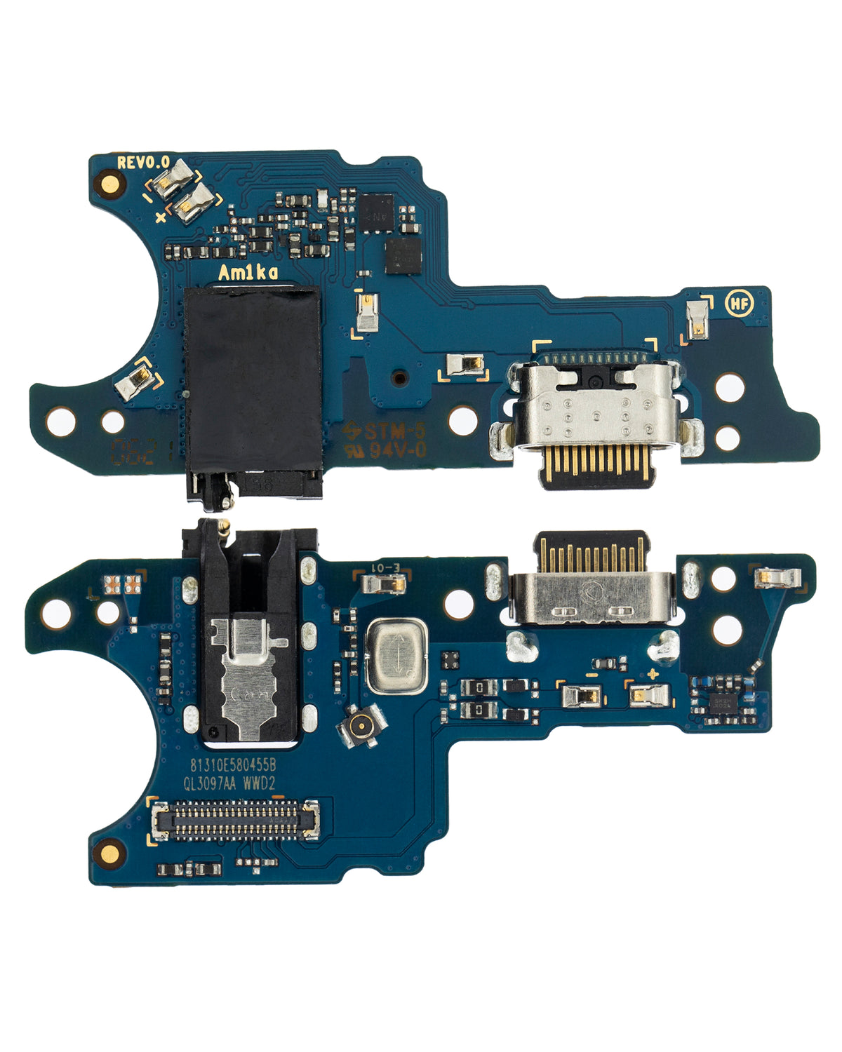 Charging Port Board With Headphone Jack Compatible For Samsung Galaxy A02S (A025U / 2020) (US Version) (Premium)