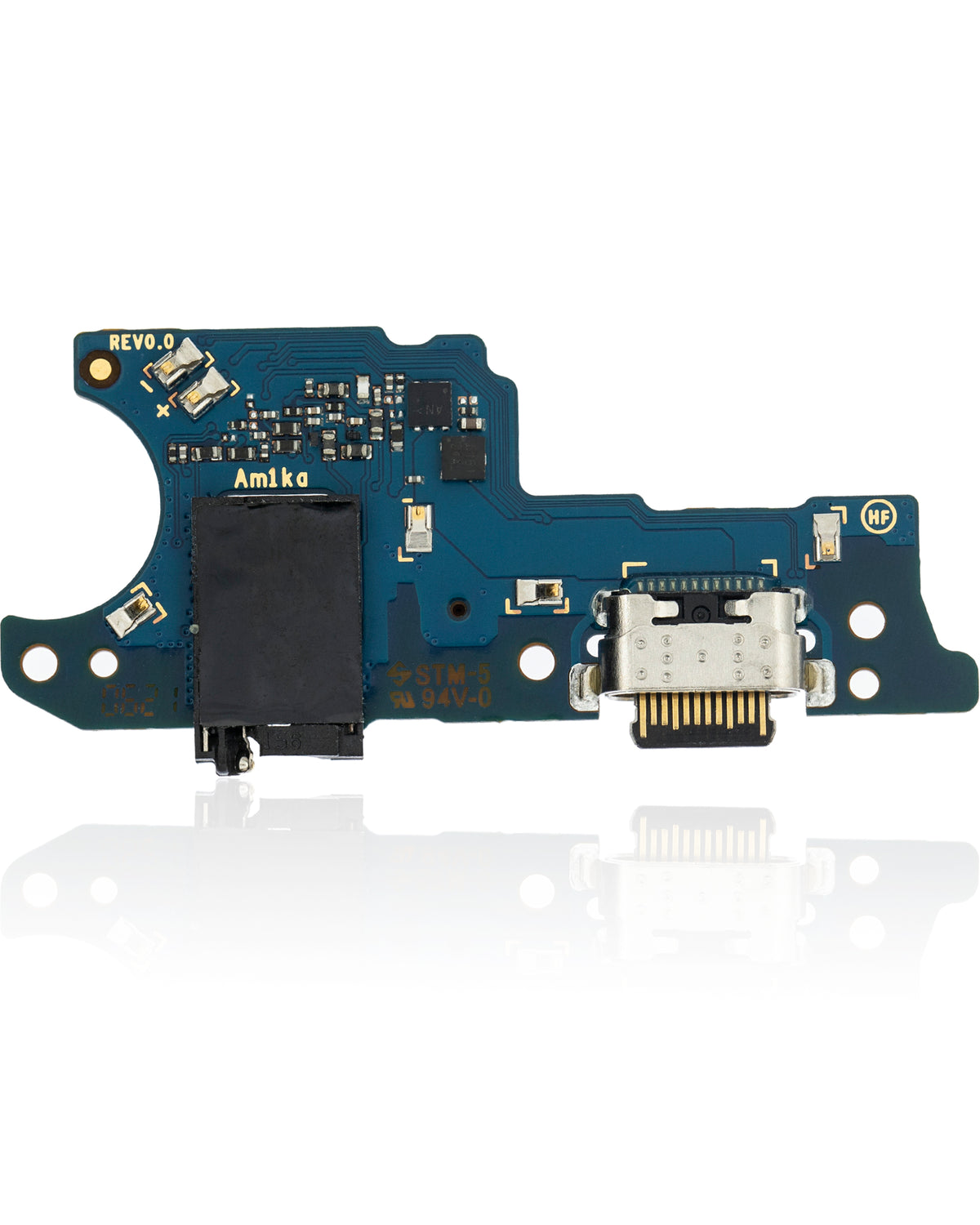 Charging Port Board With Headphone Jack Compatible For Samsung Galaxy A02S (A025U / 2020) (US Version) (Premium)