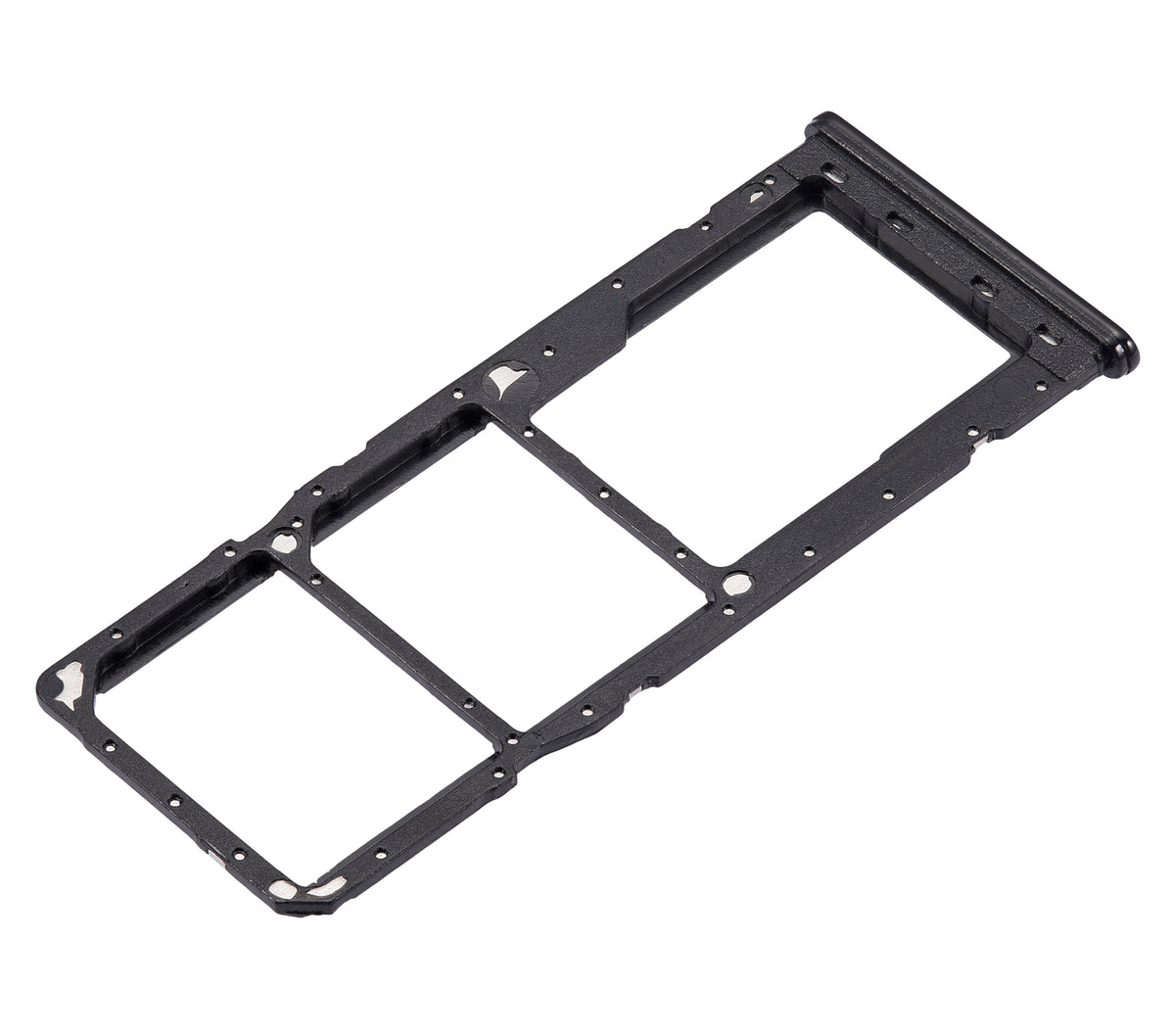Dual Sim Card Tray Compatible For Samsung Galaxy M30 (M305 / 2019) (Black)
