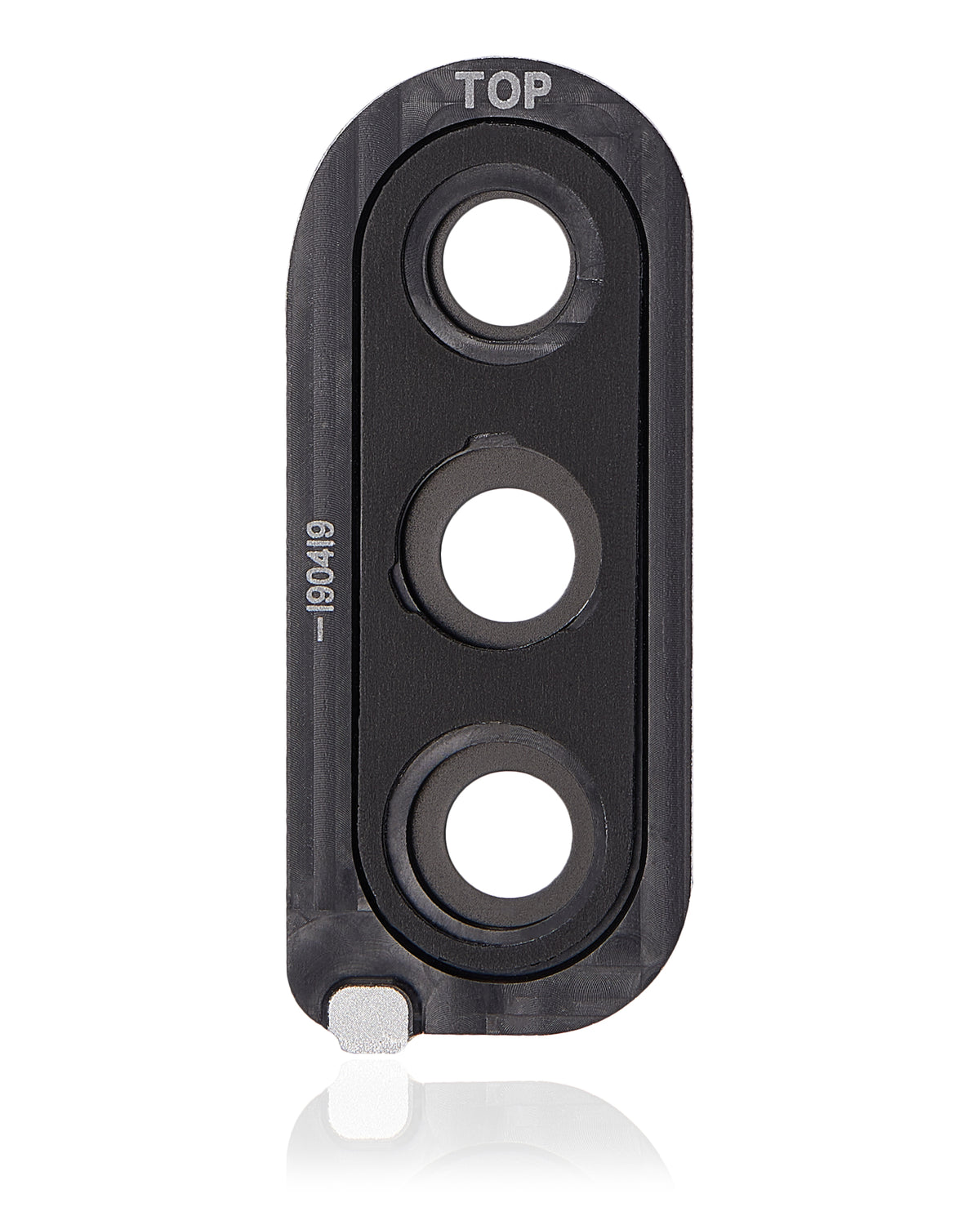 Back Camera Glass Lens And Cover Bezel Compatible For Samsung Galaxy M30 (M305 / 2019) (Black)