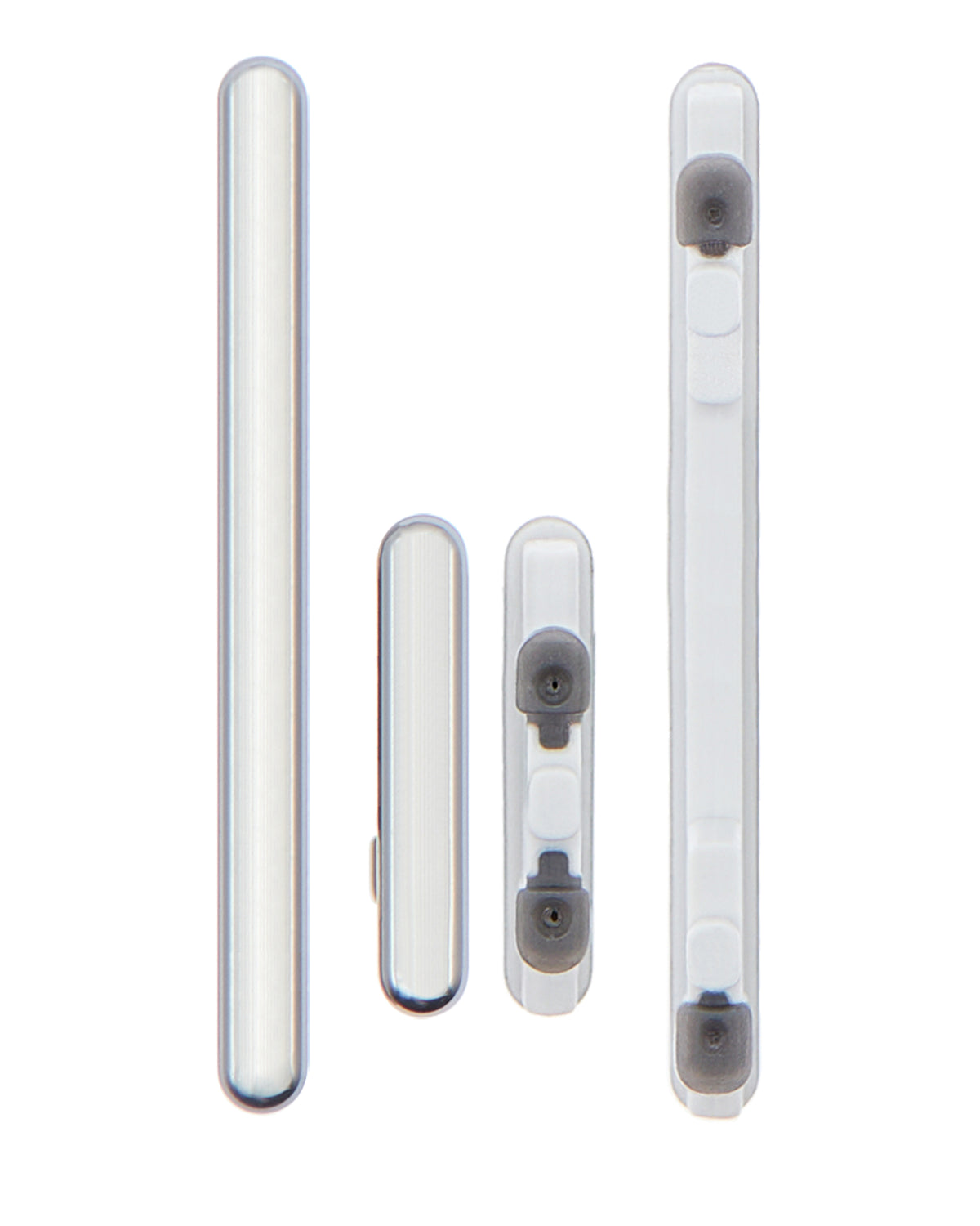 Replacement Hard Button (Power / Volume) Compatible For Samsung Galaxy A52s (A528 / 2021) (Prism Crush White)