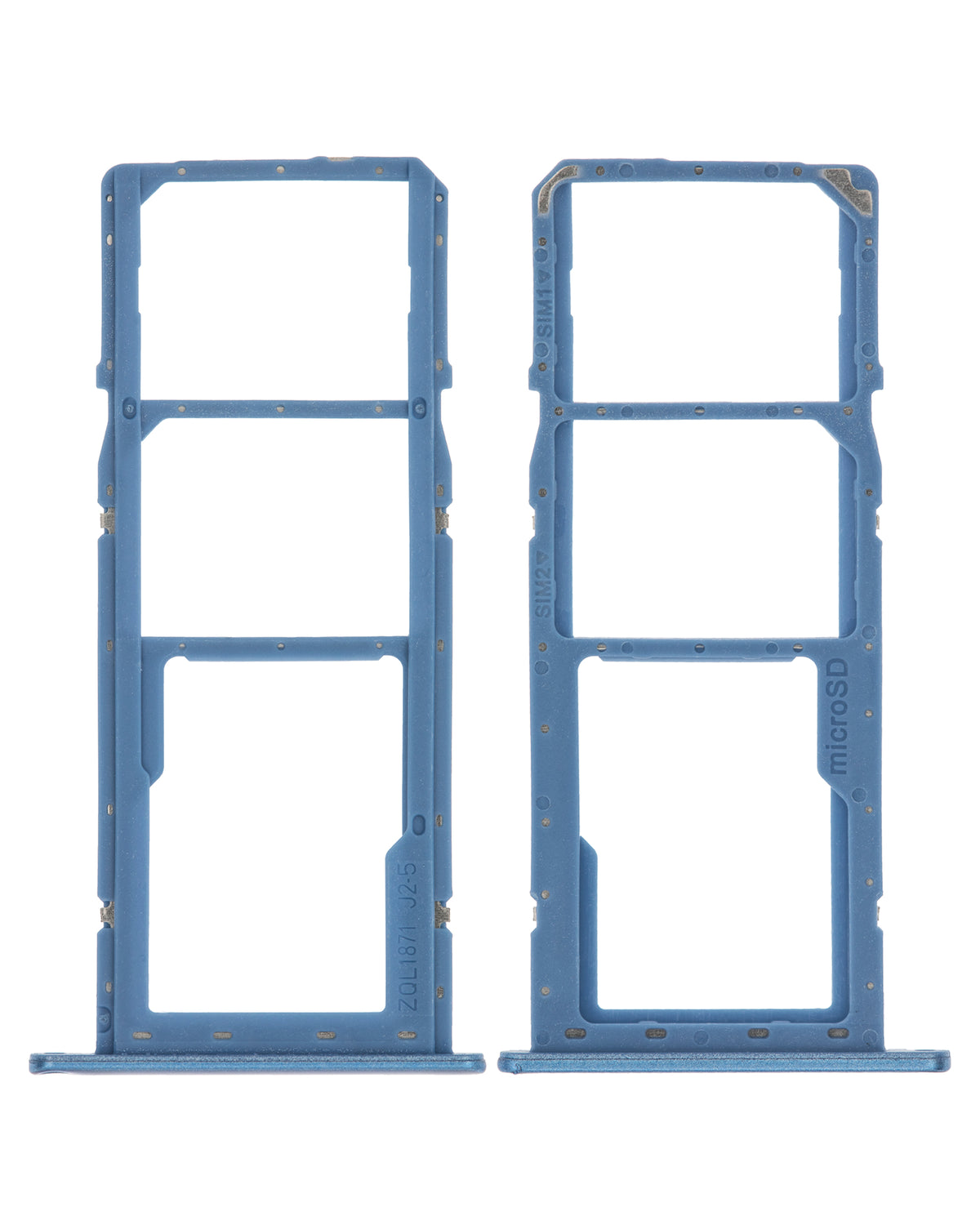 Dual Sim Card Tray Compatible For Samsung Galaxy A11 (A115 / 2020) (Blue)