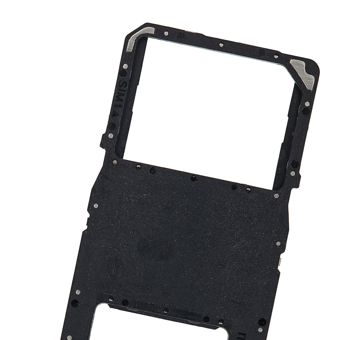 Single Sim Card Tray Compatible For Samsung Galaxy A11 (A115 / 2020) (Black)