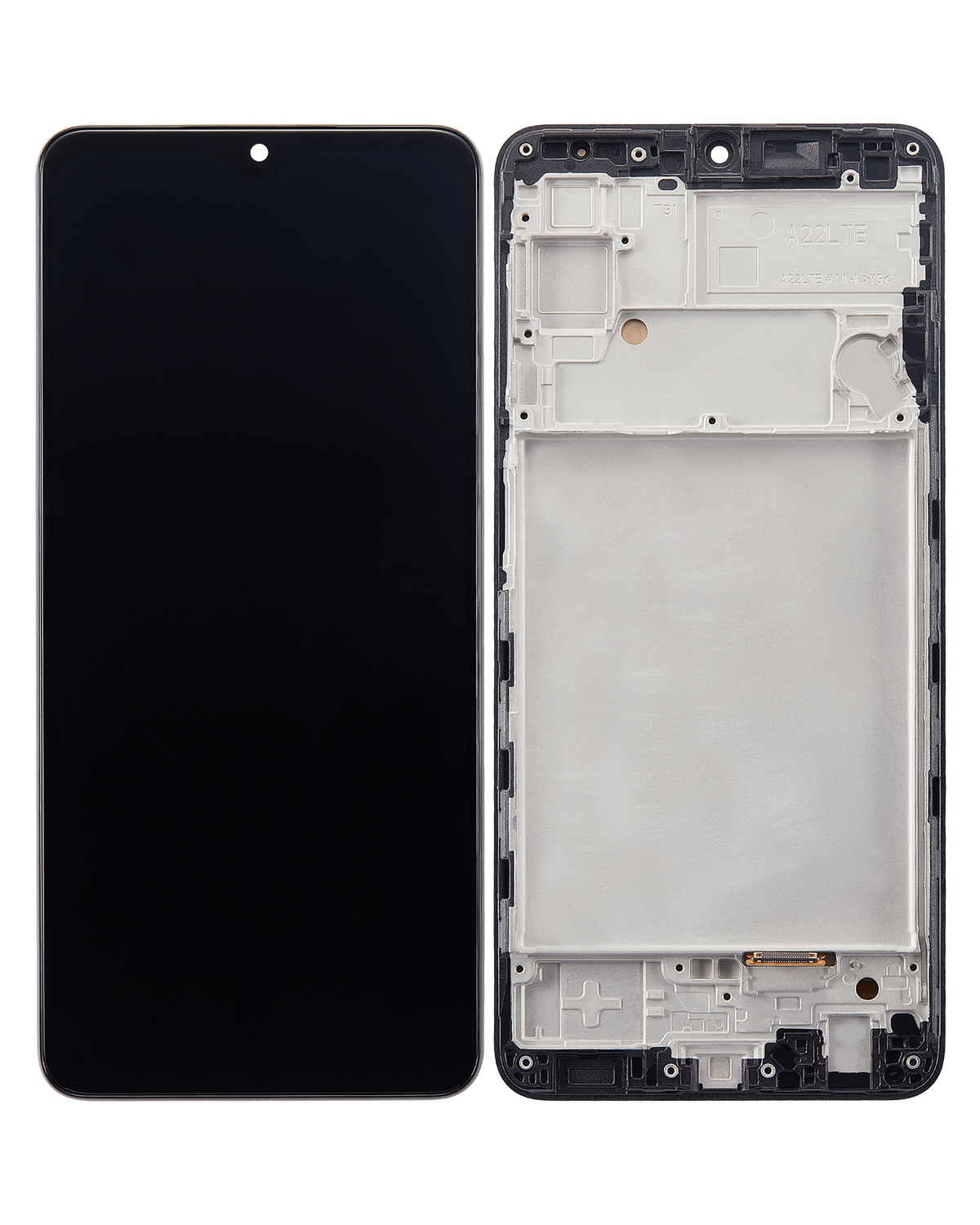 LCD Assembly With Frame (Without Finger Print Sensor) Compatible For Samsung Galaxy A22 4G (A225 / 2021) (Aftermarket: Incell) (All Colors)
