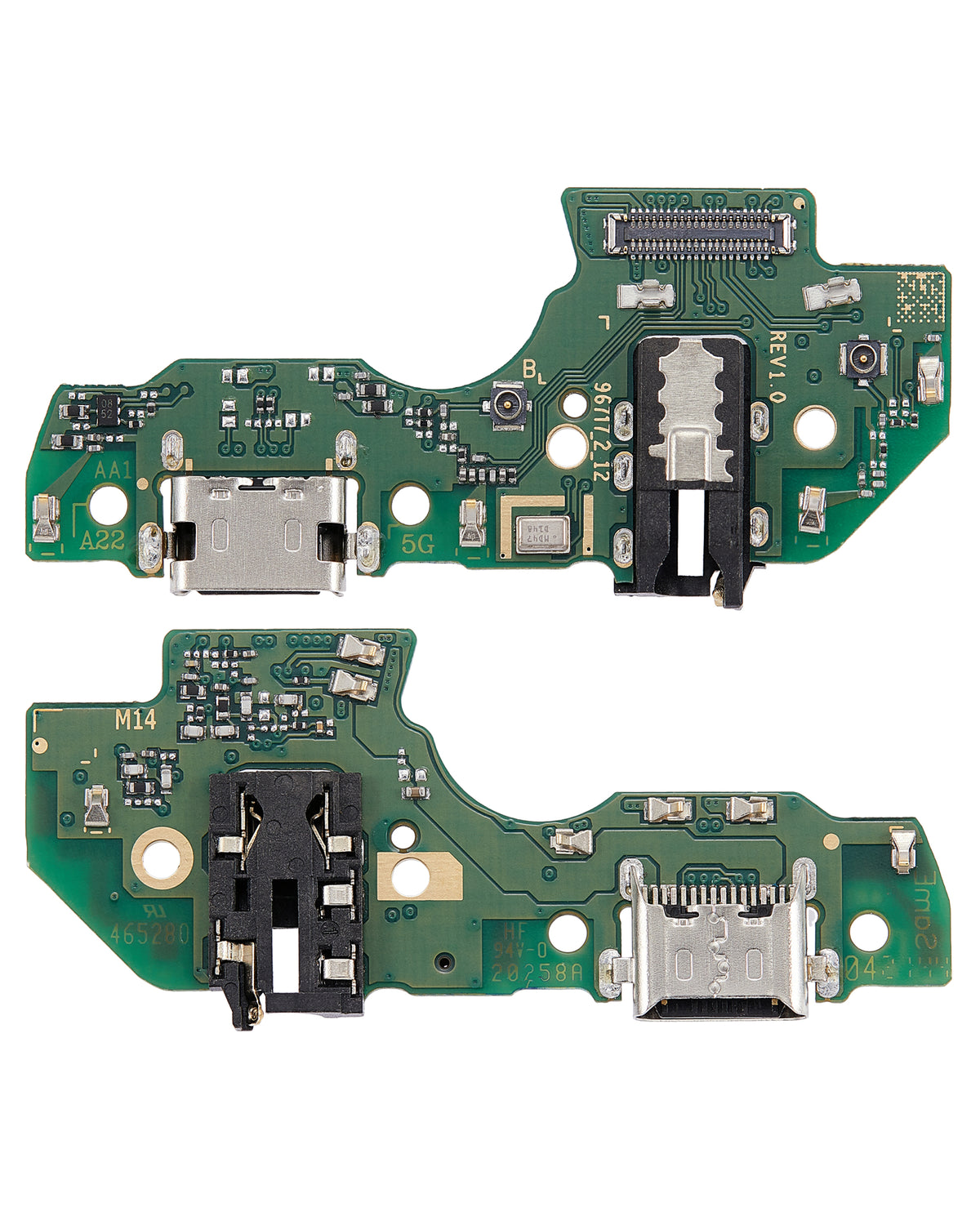 Charging Port With Headphone Jack Compatible For Samsung Galaxy A22 5G (A226 / 2021) (Vemake)