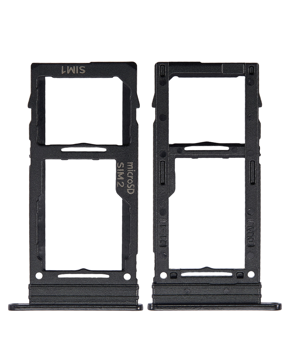 Replacement Single Sim Card Tray Compatible For Samsung Galaxy A51 5G (A516 / 2020) (Prism Cube Black)