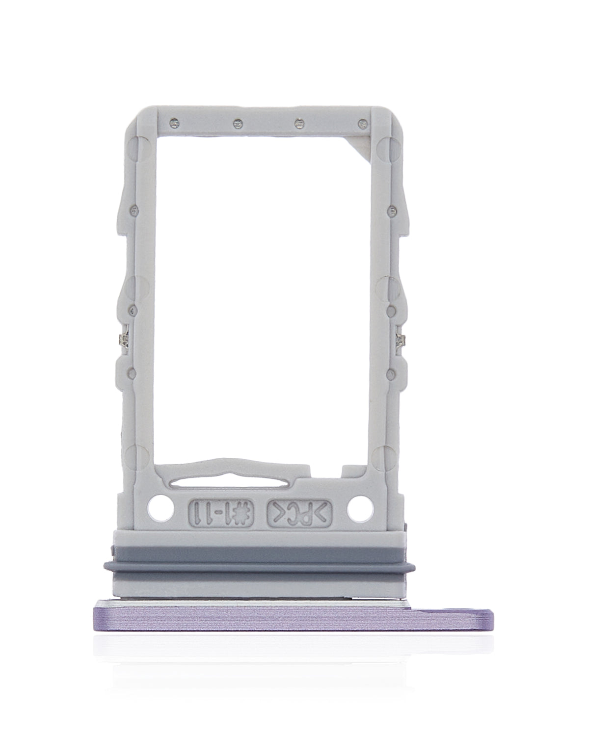 Single Sim Card Tray Compatible For Samsung Galaxy Z Flip 3 5G Replacement (Lavender)