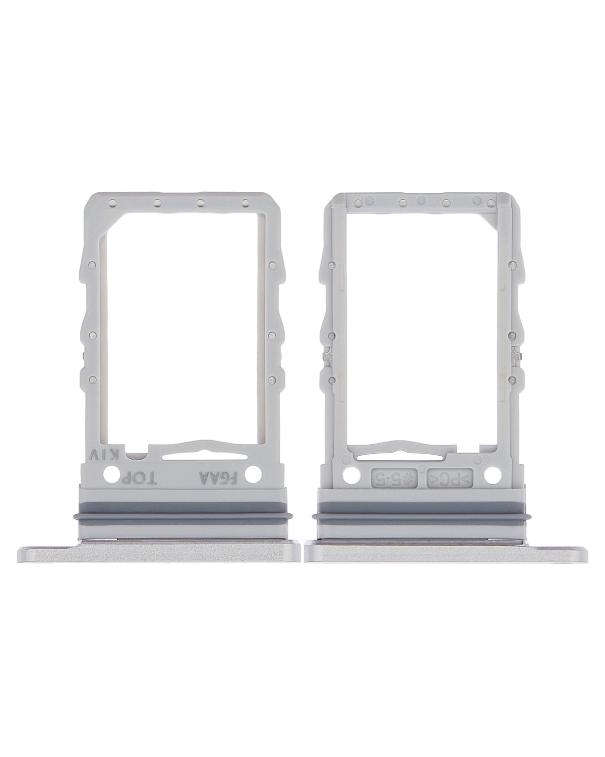 Single Sim Card Tray Compatible For Samsung Galaxy Z Flip 3 5G Replacement (White)