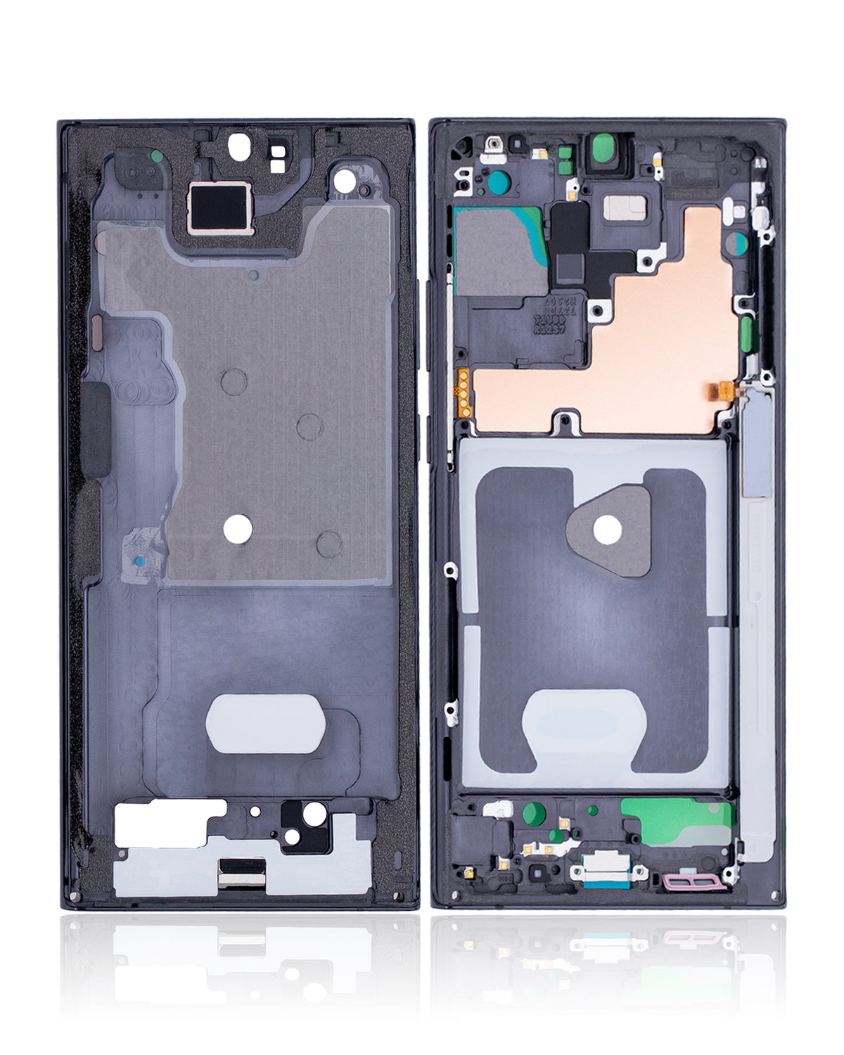 Mid-Frame Housing Replacement Compatible For Samsung Galaxy Note 20 Ultra (Mystic Black)