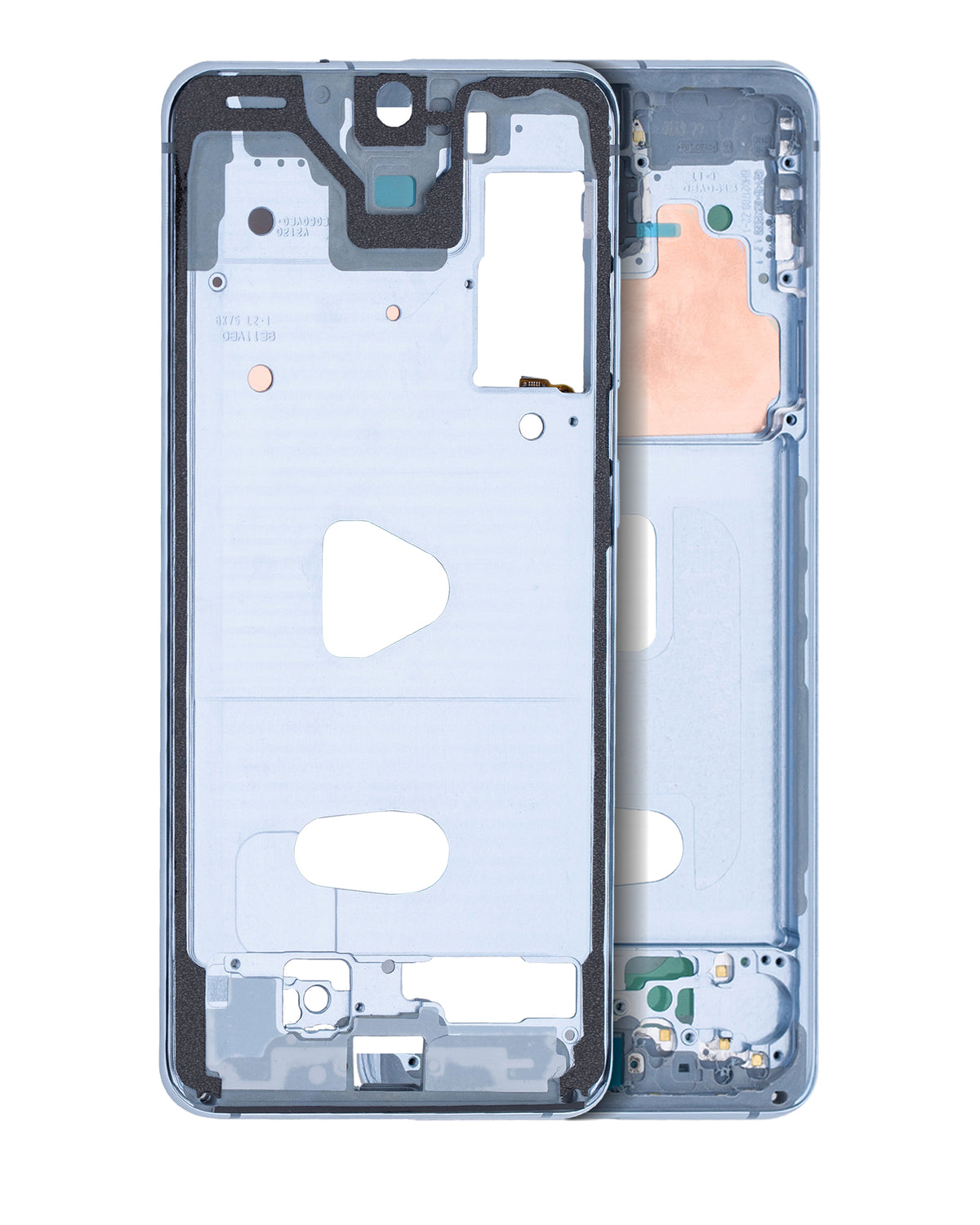 Replacement Mid-Frame Housing Compatible For Samsung Galaxy S20 4G (Cloud Blue)