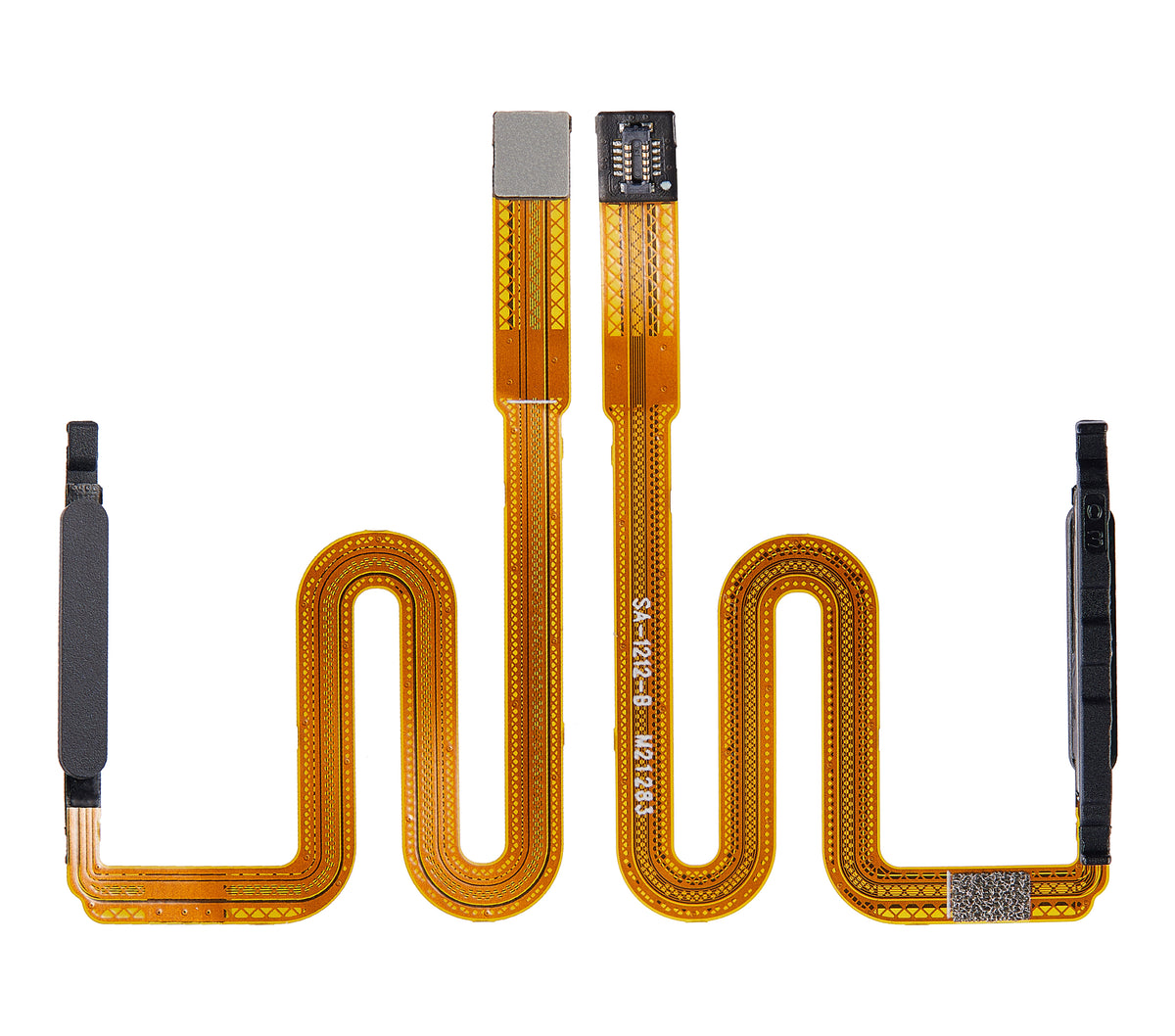 Fingerprint Reader With Flex Cable Compatible For Samsung Galaxy A03S (A037F / 2021) (Black)