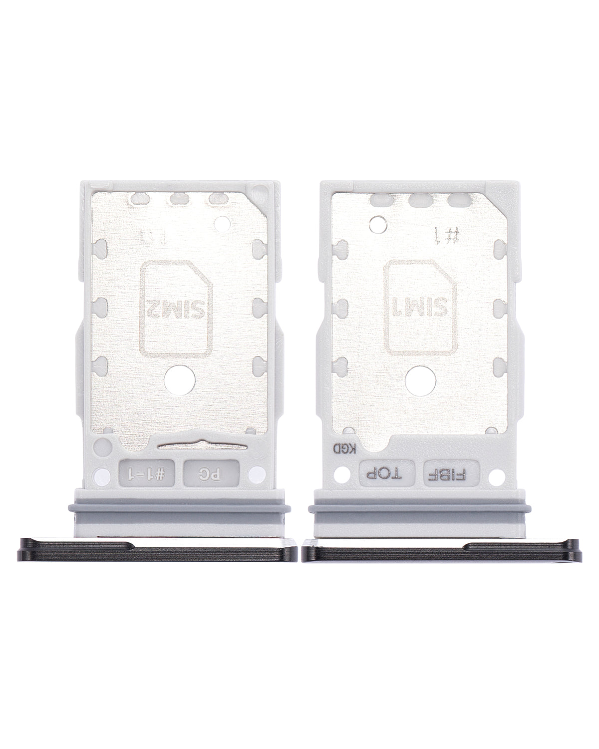 Dual Sim Card Tray Compatible For Samsung Galaxy Z Fold 3 5G Replacement (Phantom Black)