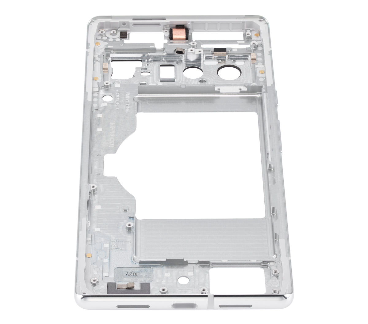 Mid-Frame Housing Compatible For Google Pixel 6 Pro Replacement (Cloudy White)