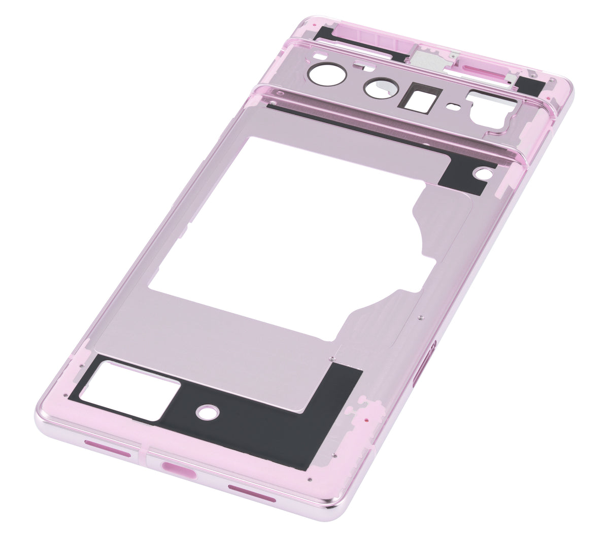 Mid-Frame Housing Compatible For Google Pixel 6 Pro Replacement (Rose Quartz)