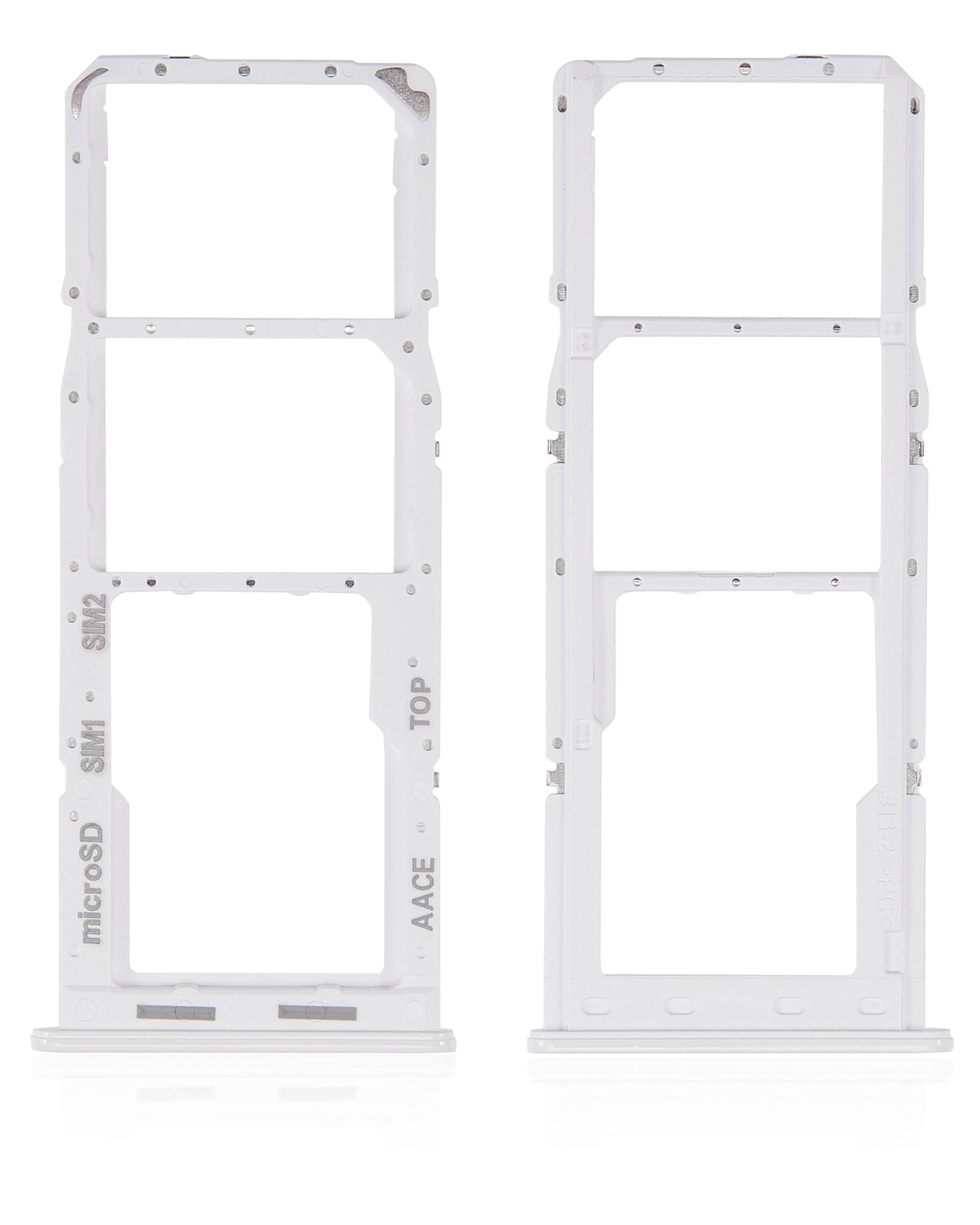 Single Sim Card Tray Compatible For Samsung Galaxy A13 (A135 / 2022) (White)