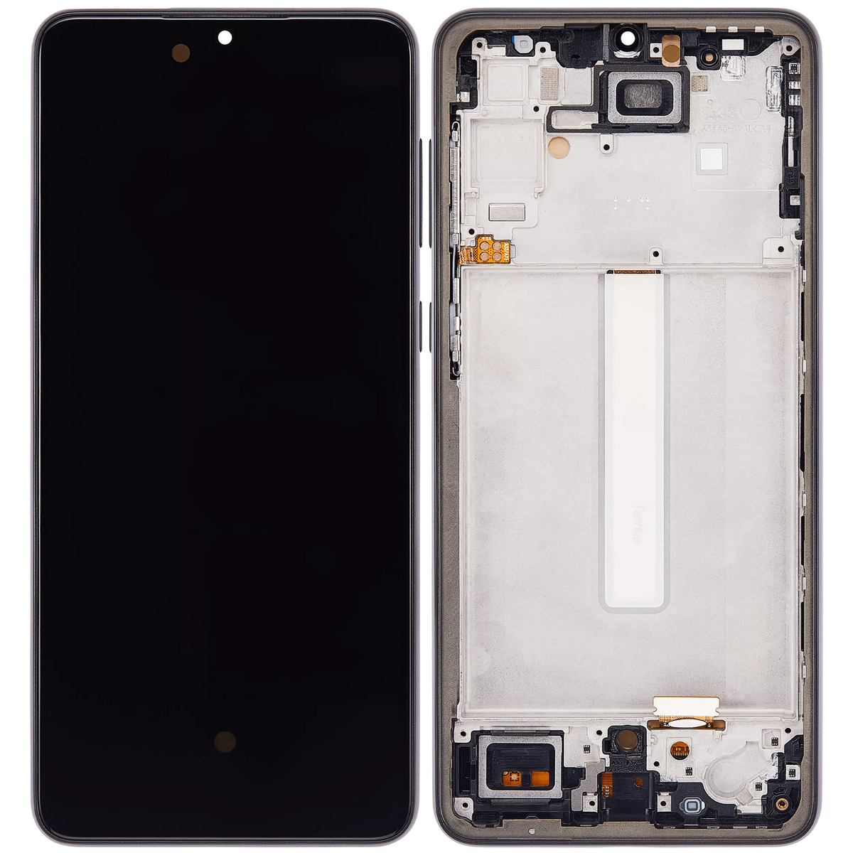 OLED Assembly With Frame Compatible For Samsung Galaxy A33 5G (A336 / 2022) (Vemake) (Black)