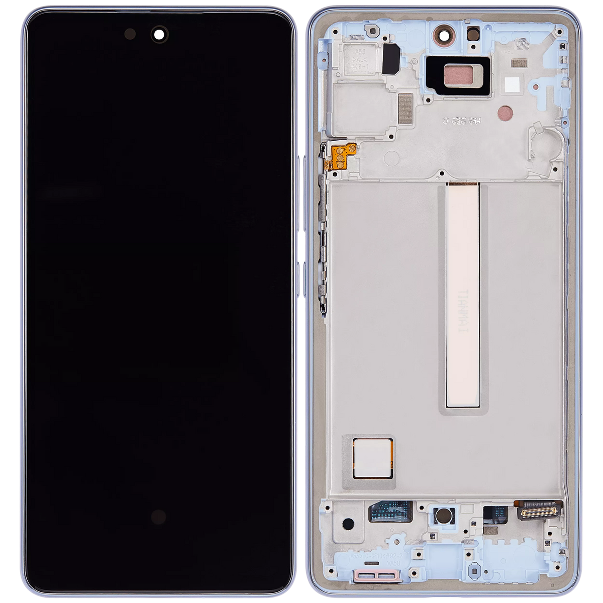 Replacement OLED Assembly With Frame Compatible For Samsung Galaxy A53 5G (A536 / 2022) (6.46") (Vemake) (Blue)