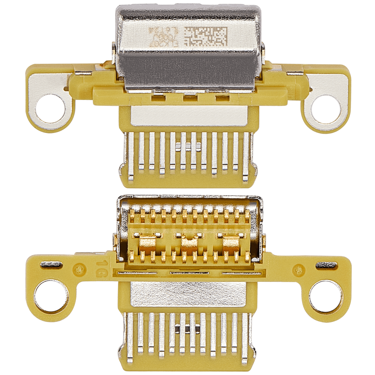 Charging Port Only Compatible For iPad 10 (2022) (Soldering Required) (Yellow) (10 Pack)