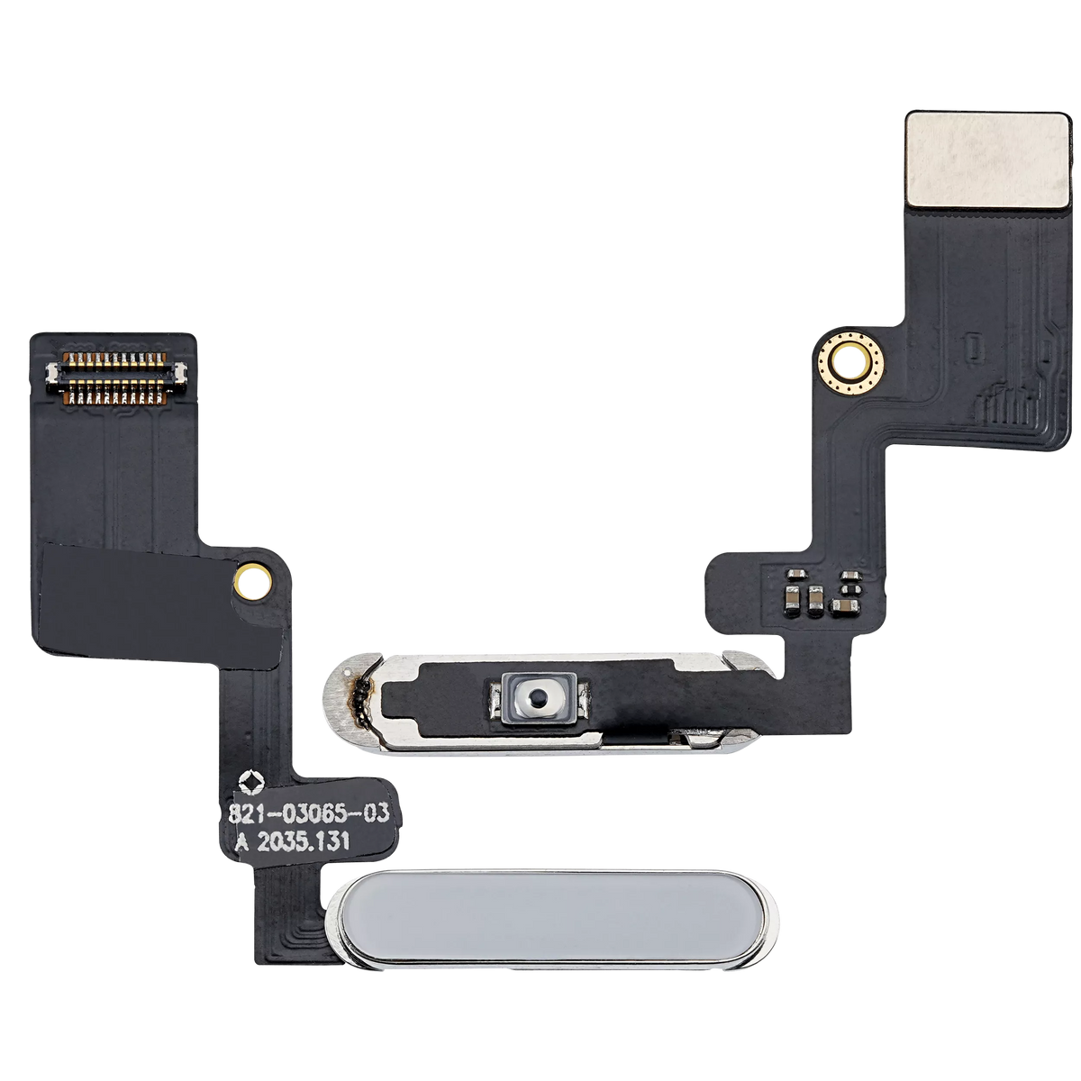 Power Button Flex Compatible For iPad 10 (2022) (Aftermarket Plus) (Silver)