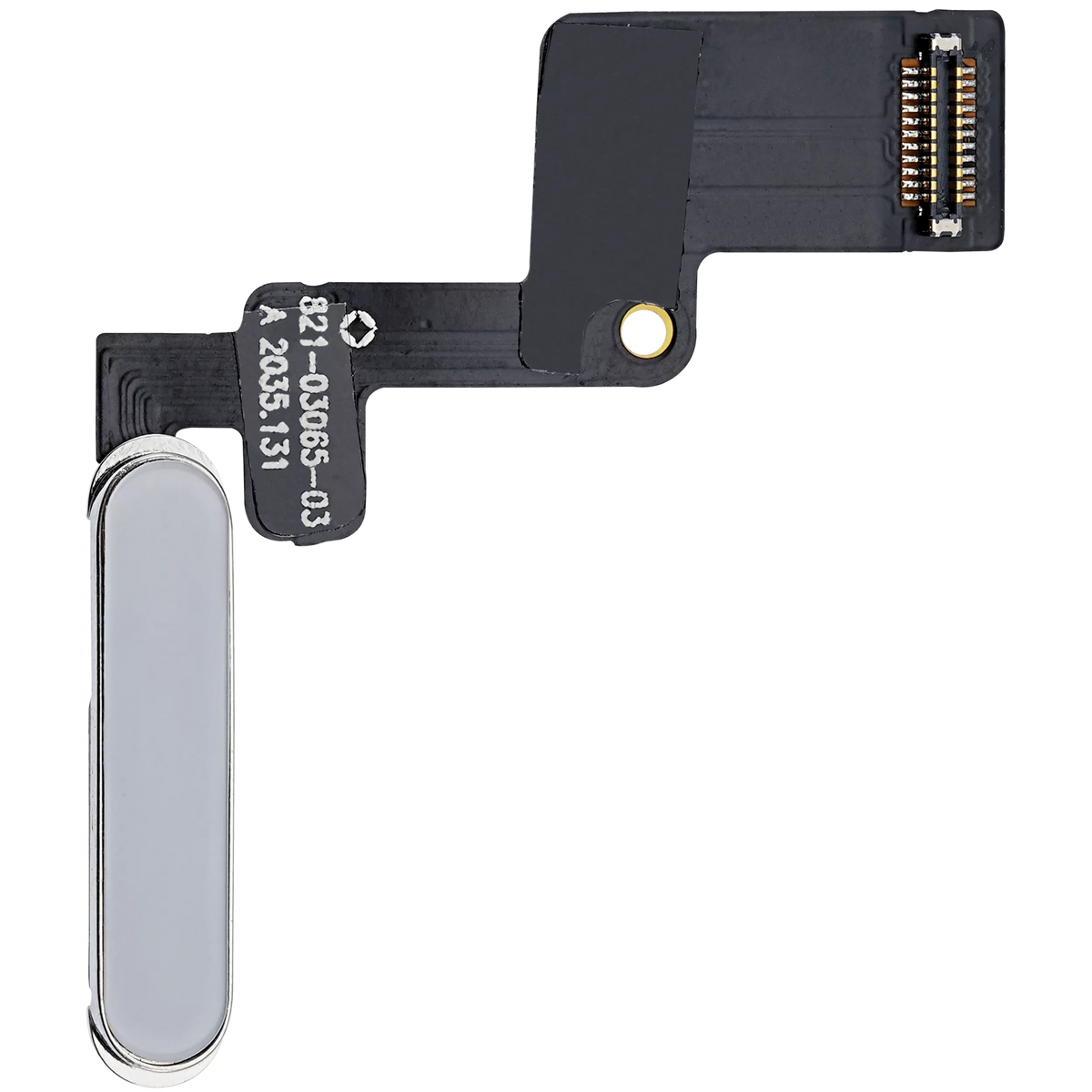 Power Button Flex Compatible For iPad 10 (2022) (Aftermarket Plus) (Silver)