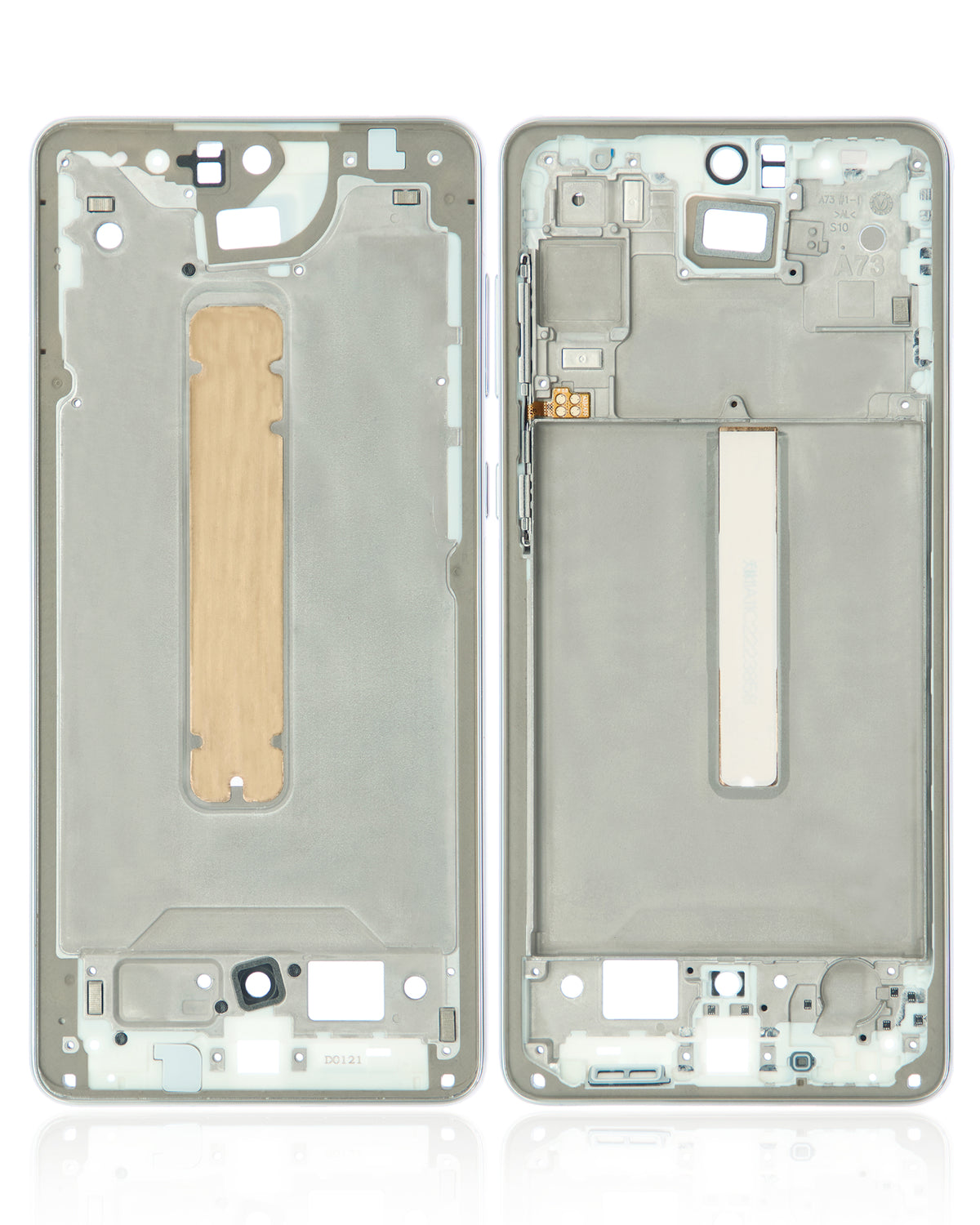 Replacement Mid-Frame Housing Compatible For Samsung Galaxy A73 (A735 / 2022) / A73 5G (A736 / 2022) (White)