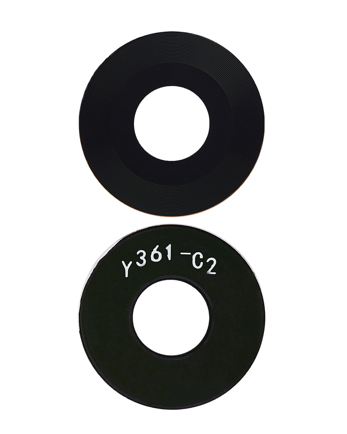 Back Camera Lens Replacement (Glass Only) With Adhesive Compatible For OnePlus Nord CE 2 5G (2 Piece Set)