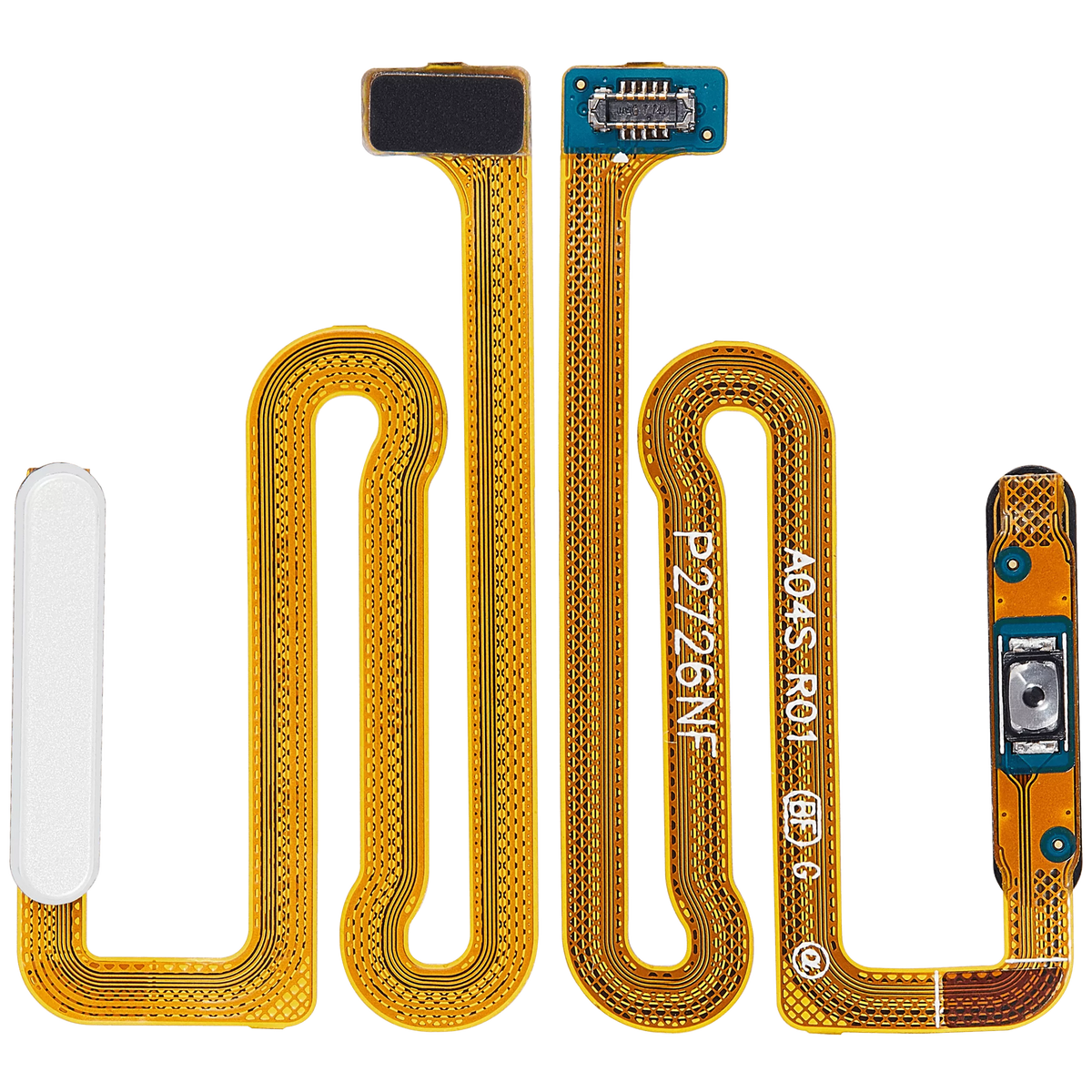 Fingerprint Reader With Flex Cable Compatible For Samsung Galaxy A04s (A047 / 2022) (White)